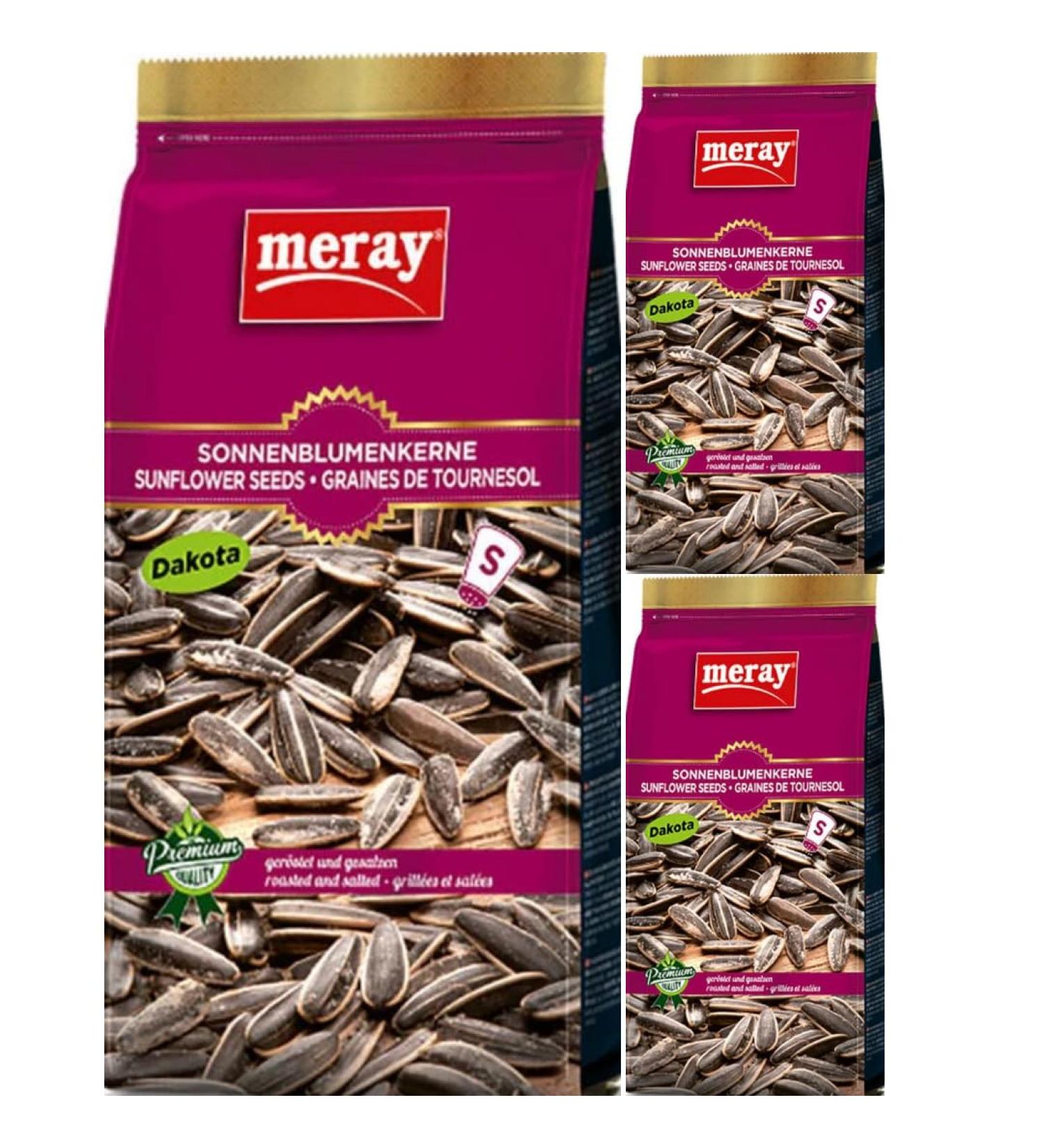 Pufai Grocery Sunflower Seeds, Dakota Salted 250g Pack of 3