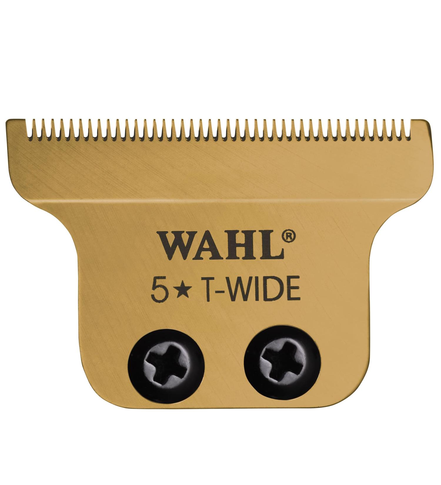 Wahl Professional Gold T-Wide Blade for The 5 Star Series Detailer Li Gold Trimmer for Professional Barbers and Stylists Item 2215-700 - Buy Online on GoSupps.com