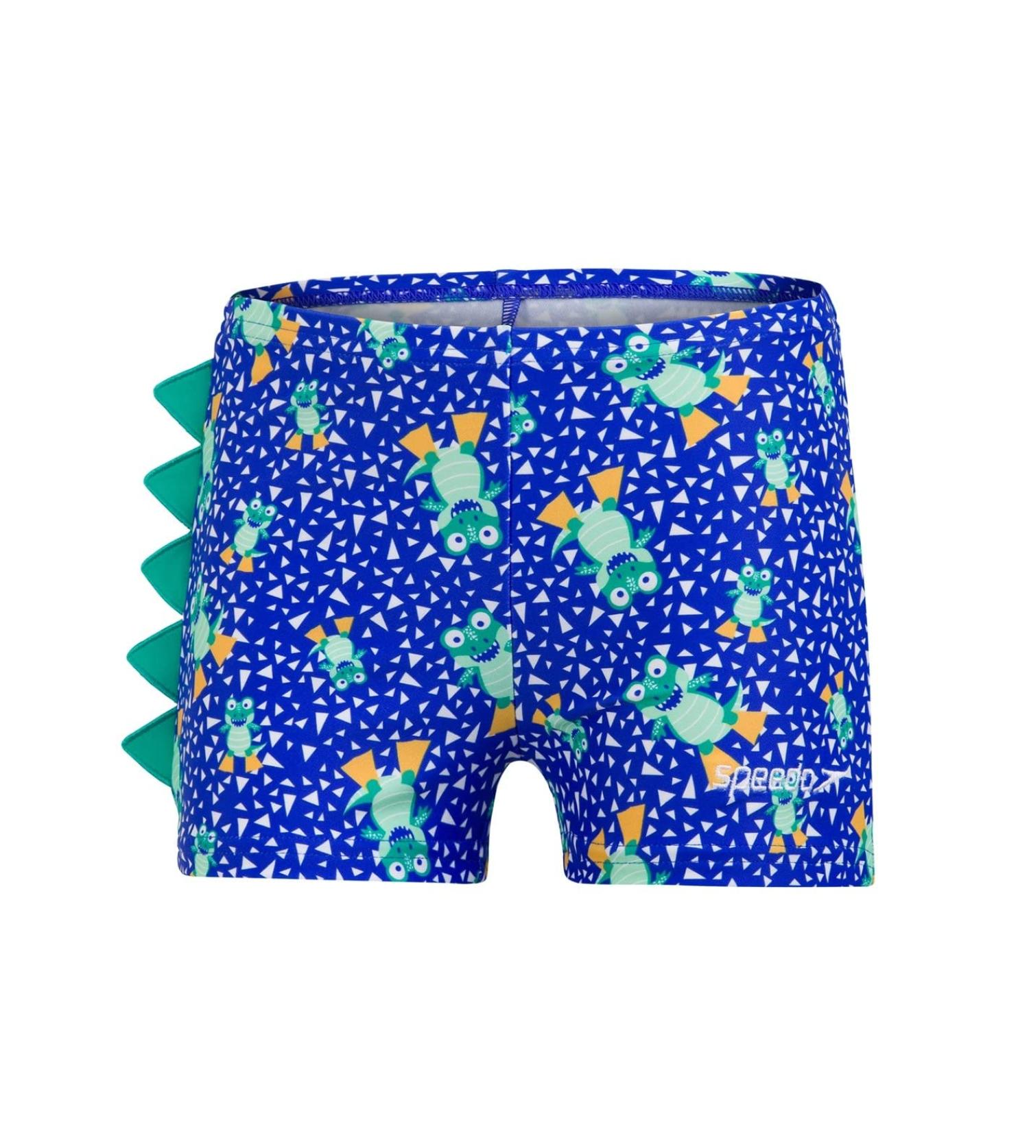 Buy Speedo Boys Corey Croc Digital Aquashort 5 Years - Blue/Emerald/Mango/Aqua Mint/White | International Shipping Available - Buy Online on GoSupps.com