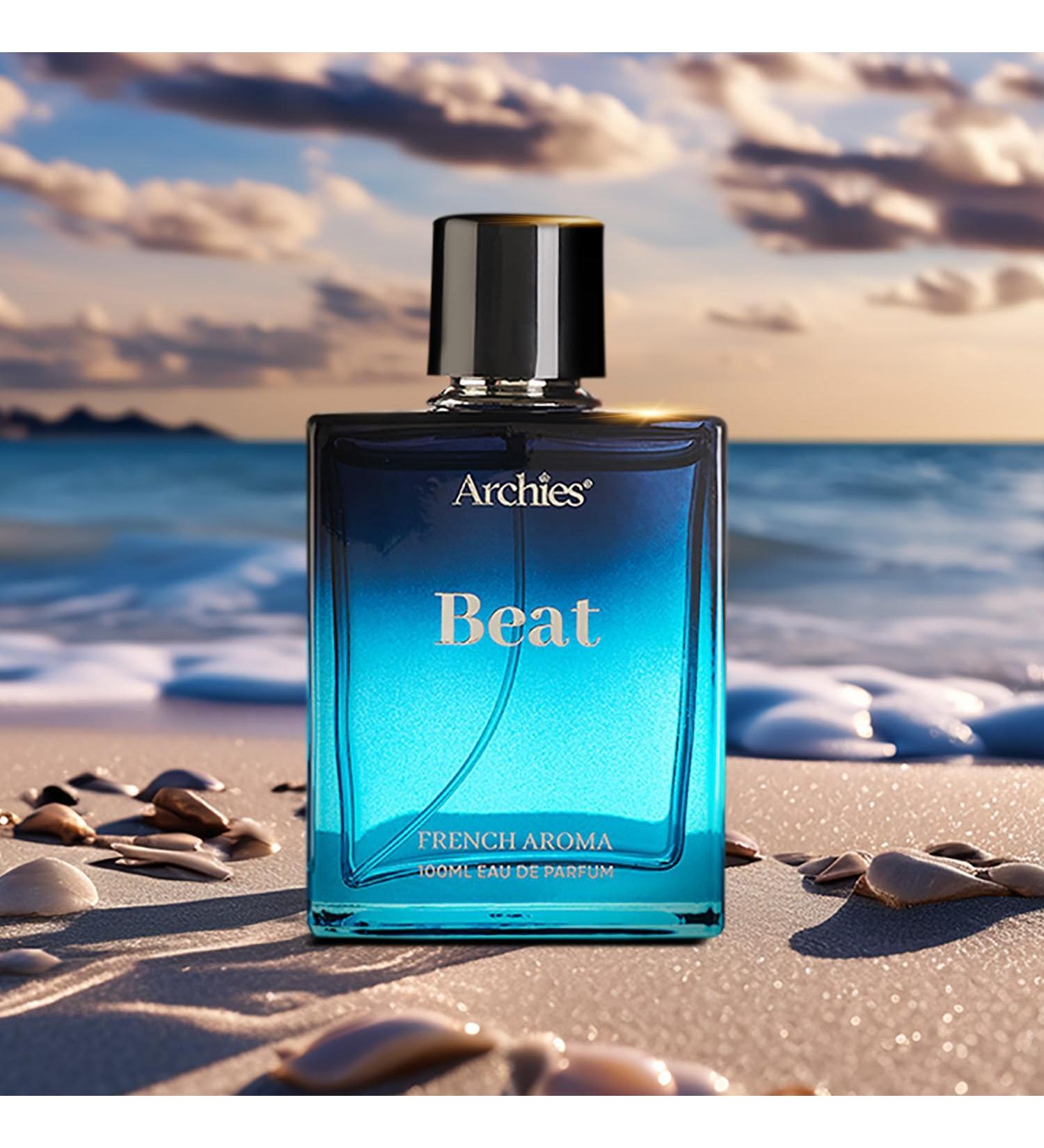 ARCH-IES BEAT Eau De Luxury Long Lasting Parfume for Men | 100 ML | French Aroma | Daywear Fresh Sporty and Comfortable Fragrance | Premium EDP Fragrance Scent - Buy Online on GoSupps.com