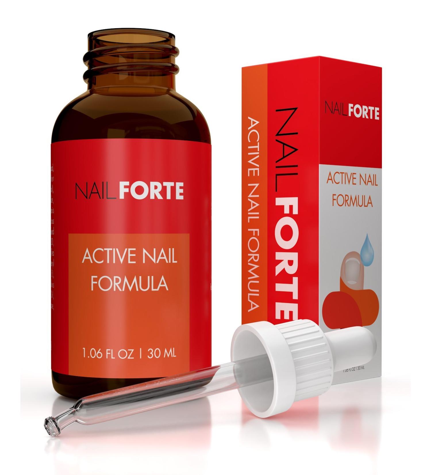 NailForte Nail Fungus Treatment. Nails Antifungal Cure for Highly Damaged Toenail & Fingernail. 1.06oz - Buy Online on GoSupps.com