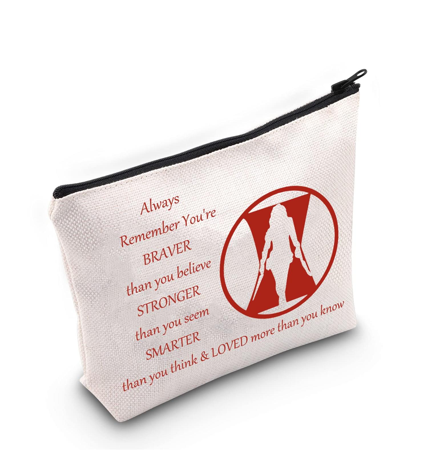 LEVLO Movie Cosmetic Bag - Widow Fans Makeup Bag | Stylish & Functional Travel Organizer for Makeup - Buy Online on GoSupps.com