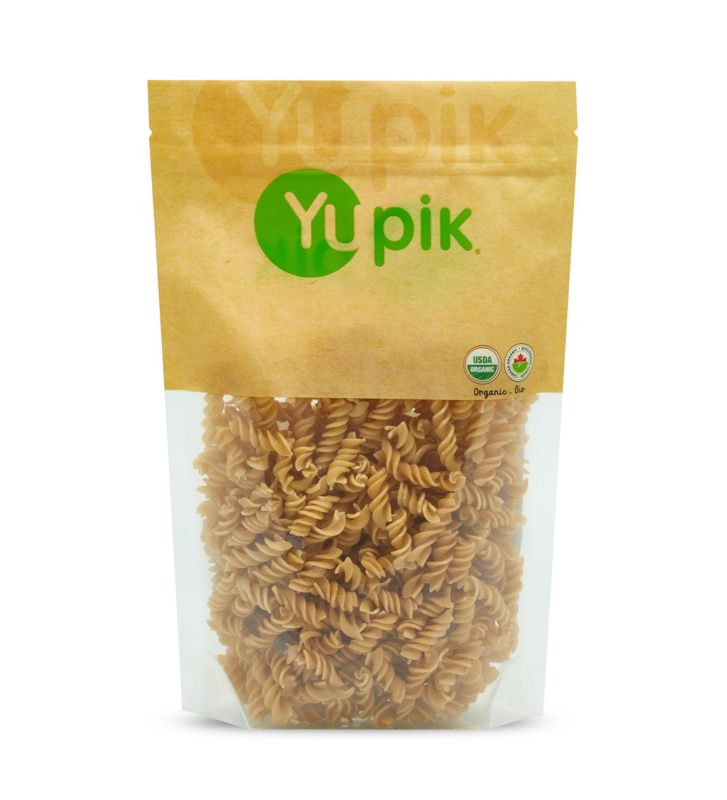 Yupik Organic White Wheat Fusilli Non-GMO Vegan 0.4Kg 400 g (Pack of 1) - Buy Online on GoSupps.com