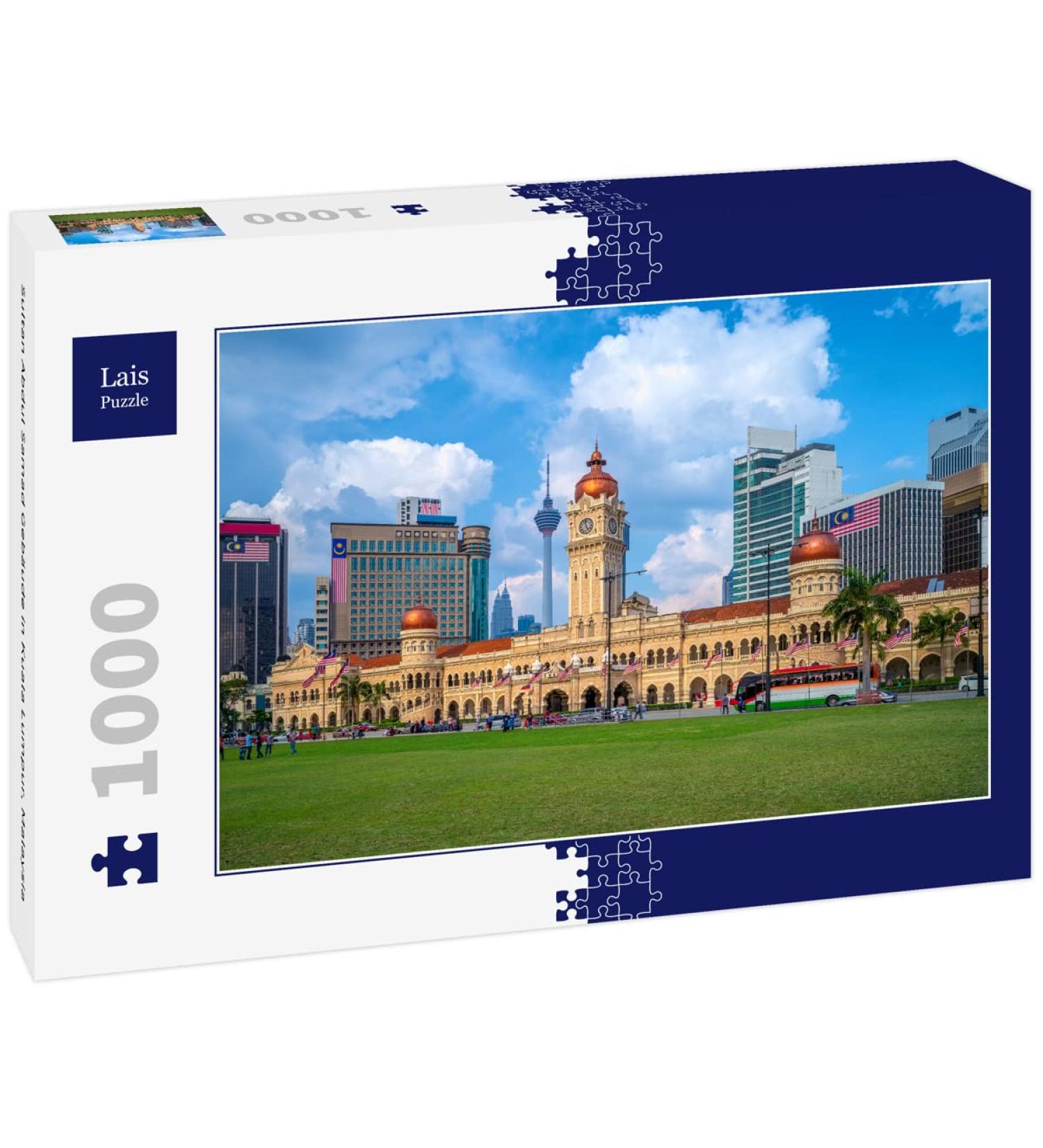 Lais Puzzle Sultan Abdul Samad Building in Kuala Lumpur Malaysia 1000 pieces - Buy Online on GoSupps.com
