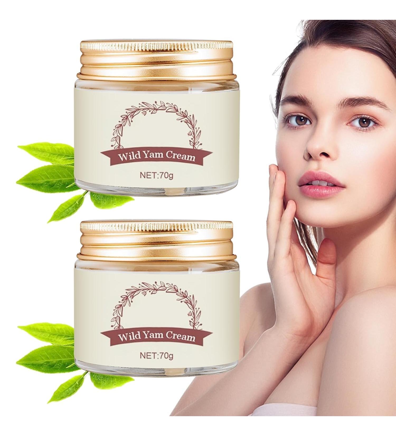 Organic Wild Yam Cream - Skin Moisturizer for All Skin Types (2PCS) | Women's Wild Yam Root Cream - International Shipping - Buy Online on GoSupps.com
