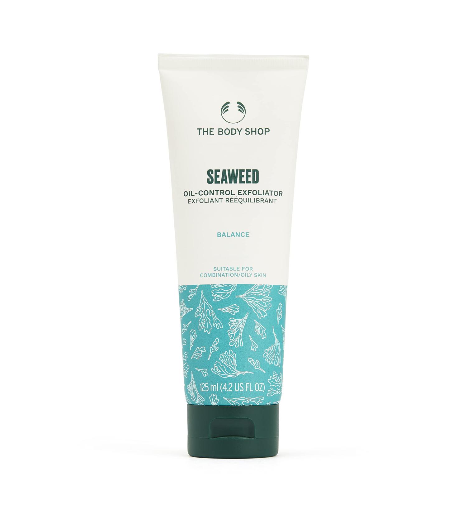 Buy The Body Shop Seaweed Exfoliating Cleanser - Vegan 4.2 Fl Oz for Oily & Combination Skin | International Shipping Available - Buy Online on GoSupps.com