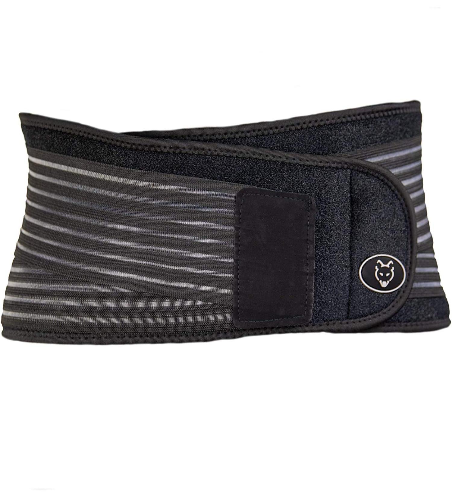 Dr. Wolf Lumbar Support Belt for Lower Back Pain Relief - Stabilizing Waist Brace for Improved Posture & Heavy Lifting - X-Large Size - Buy Online on GoSupps.com