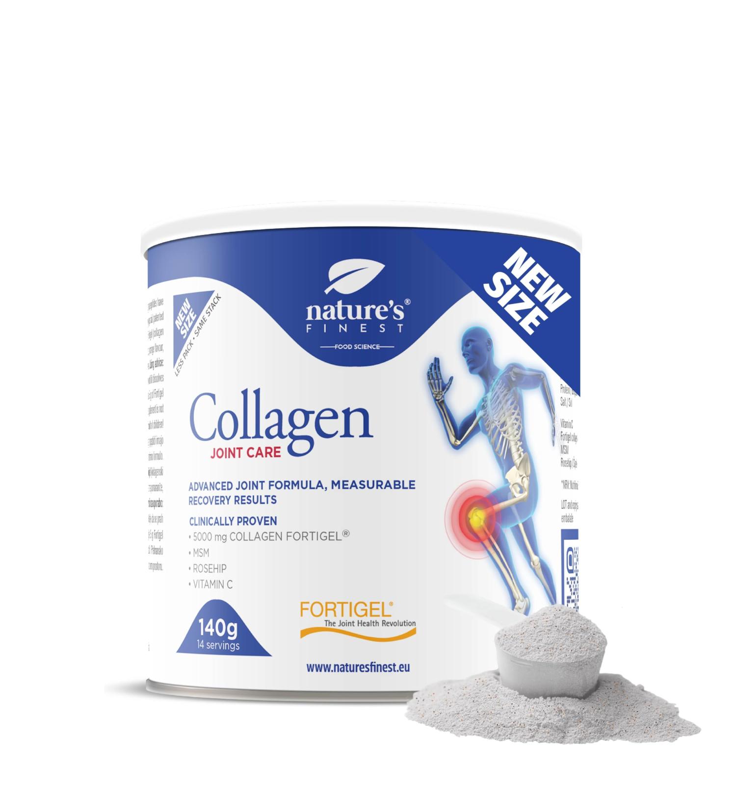 Nature's Finest by Nutrisslim JointCare Collagen with Fortigel 140g | Collagen Drink Mix High Absorption 100% Natural | Mobility and Joint Support