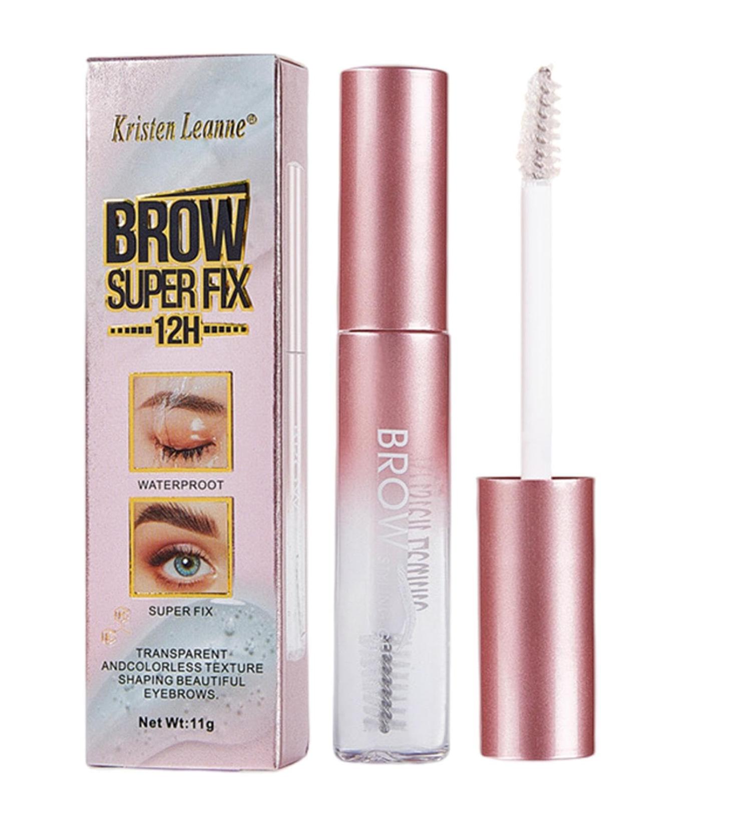 Eyebrow Glue Gel | Eye Brow Glue Gel Transfer-Proof Brow Styler eyebrow Glue for Extreme Hold Voluminous-Looking Brows Brow Fast Sculpt Pochy - Buy Online on GoSupps.com
