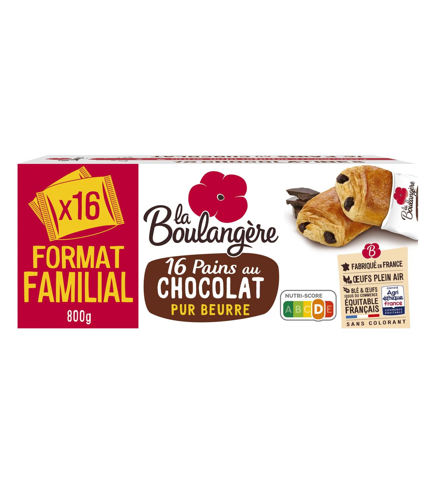 Chocolate cakes x16 800g THE BAKER