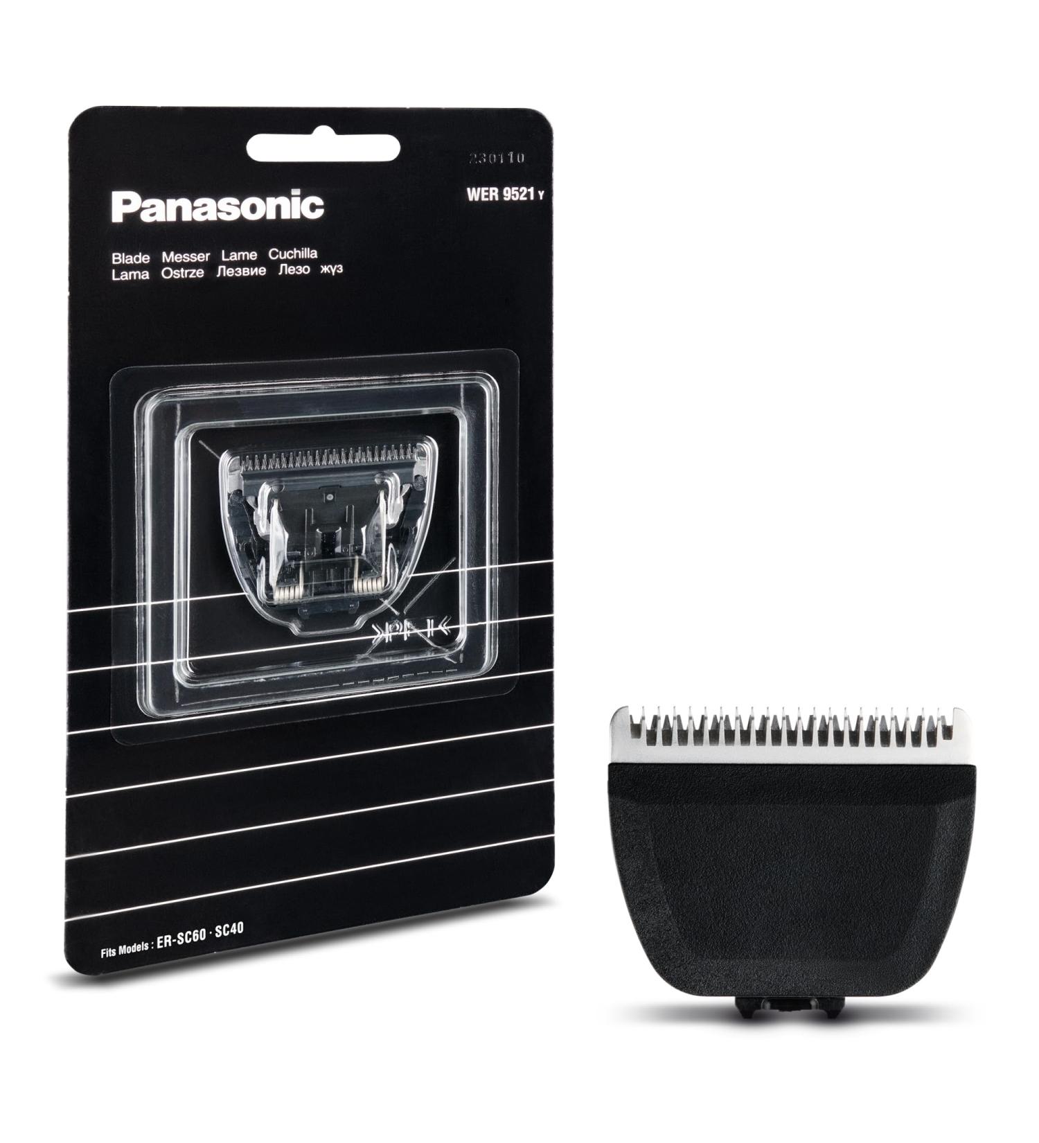 Buy Panasonic WER9521Y1361 Replacement Trimmer Blade for ER-SC60 & ER-SC40 | Premium Japanese Stainless Steel Hair Clipper Blade - Buy Online on GoSupps.com
