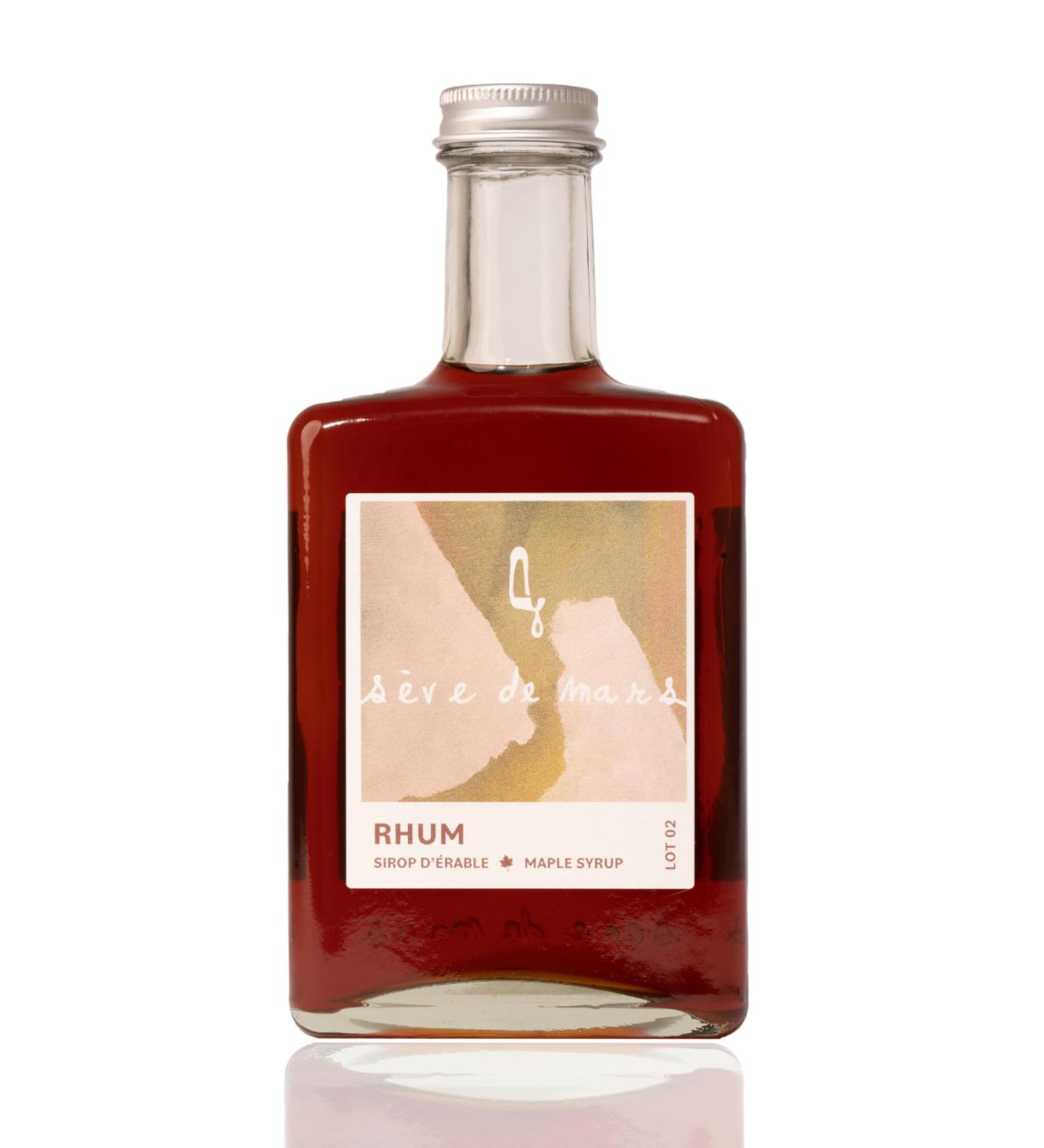 S ve de Mars Rum Barrel Aged Grade A Canadian Maple Syrup 250 ml - Buy Online on GoSupps.com