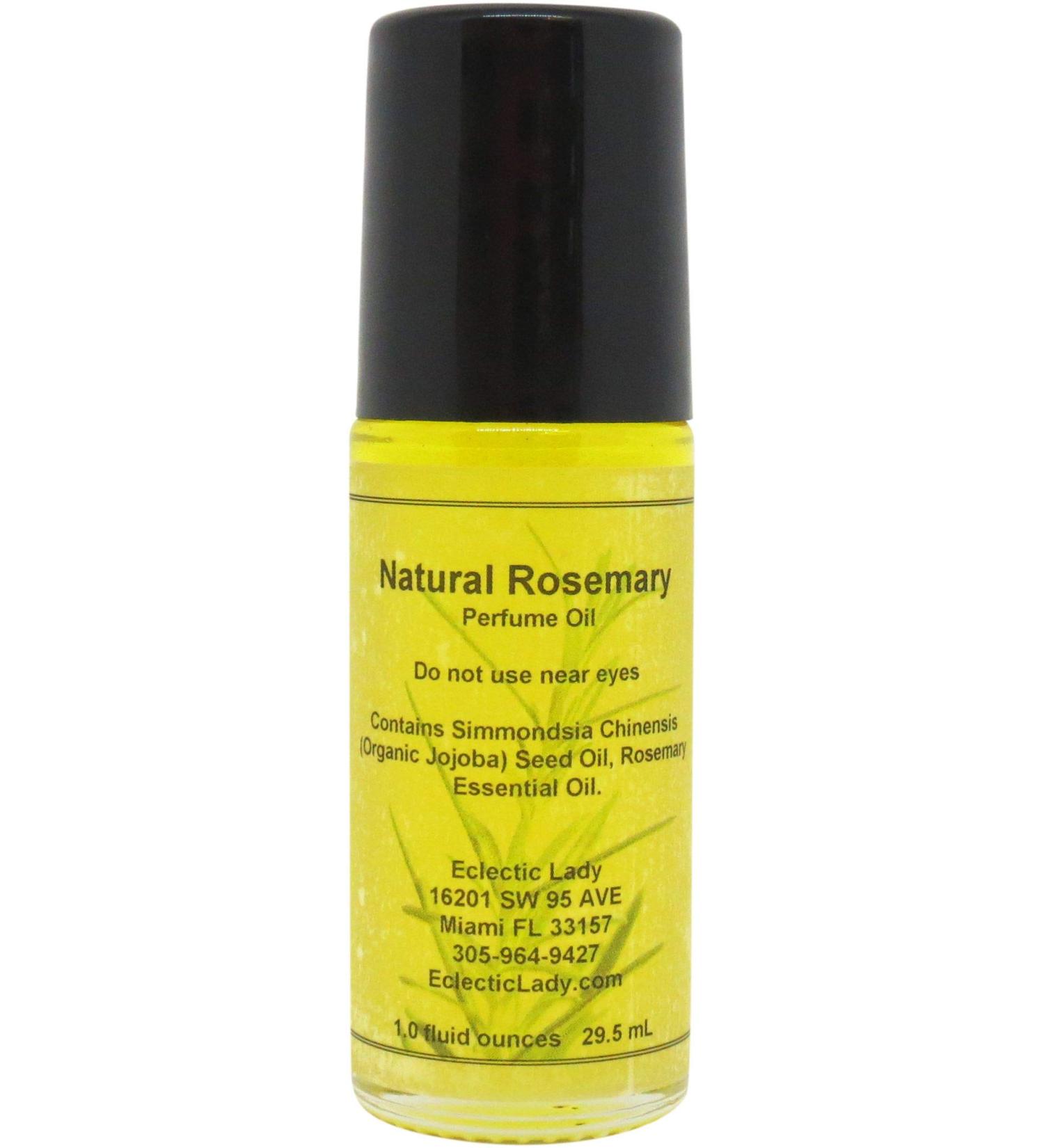 Eclectic Lady All Natural Rosemary Perfume Oil 1.0 Oz Portable Roll-On Fragrance with Long-Lasting Scent Delightful Essential Oils and Jojoba Oil For Daily Use 1 Fl Oz (Pack of 1) - Buy Online on GoSupps.com