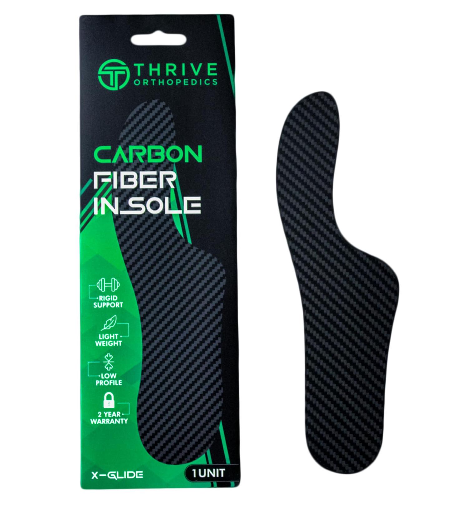 X-Glide Morton s Extension Carbon Fiber Insole - Lightweight Orthotic Insert for Big Toe Injury Recovery (US W8/M7 - Buy Online on GoSupps.com