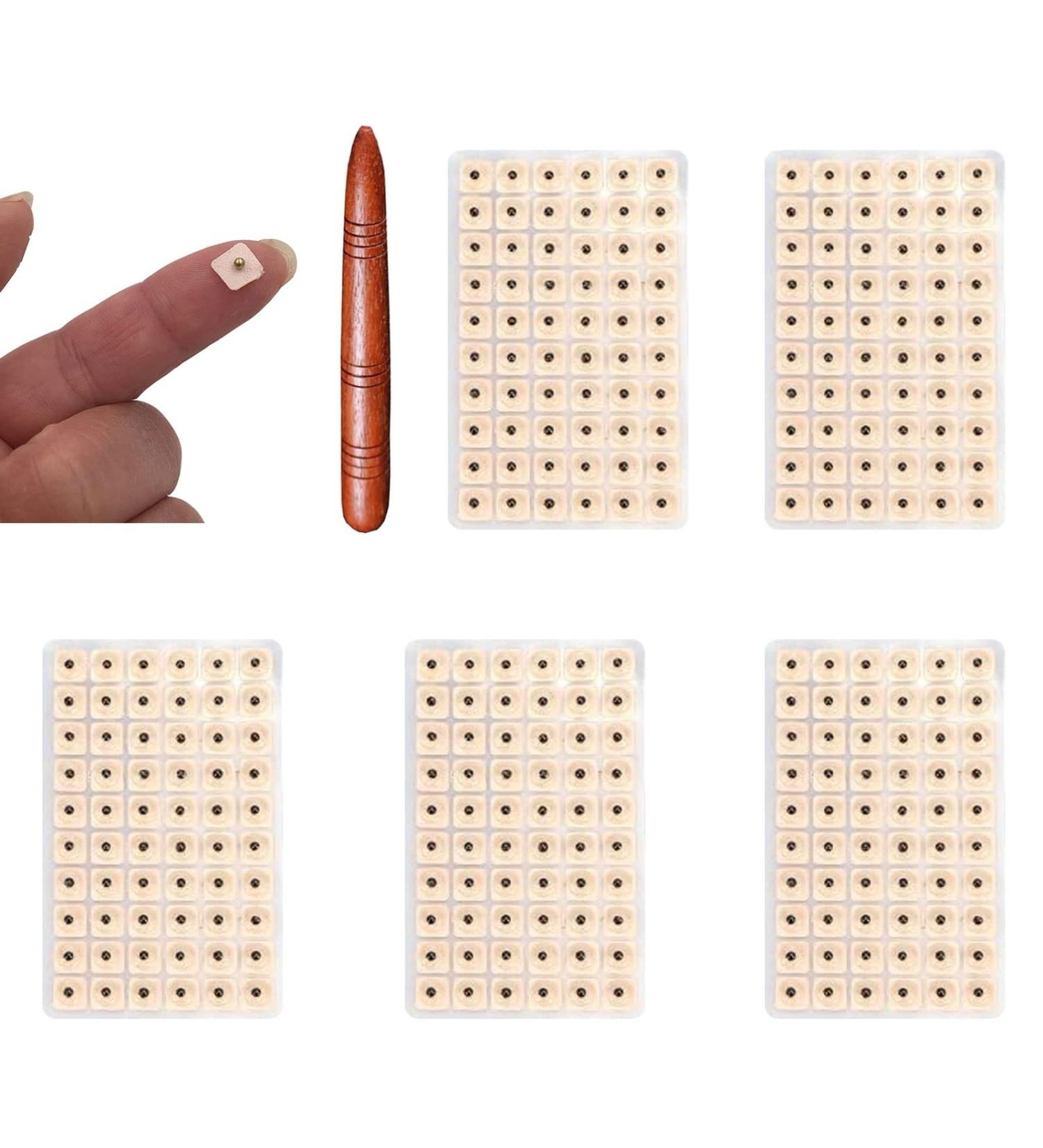 Acupressure Pen & Magnet Therapy Stick - Multi-Condition Massage Tool | Dot Hunter Acupressure Set - Buy Online on GoSupps.com