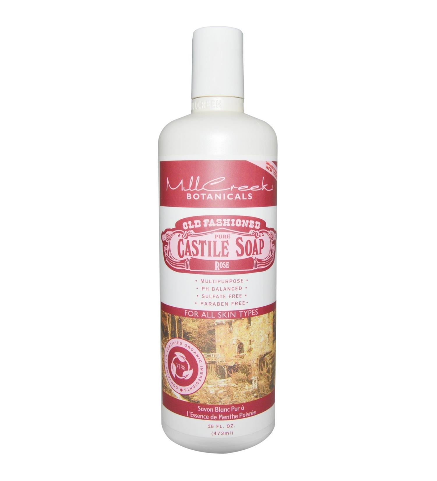 Mill Creek Castile Soap-Rose - 14 fl.oz.