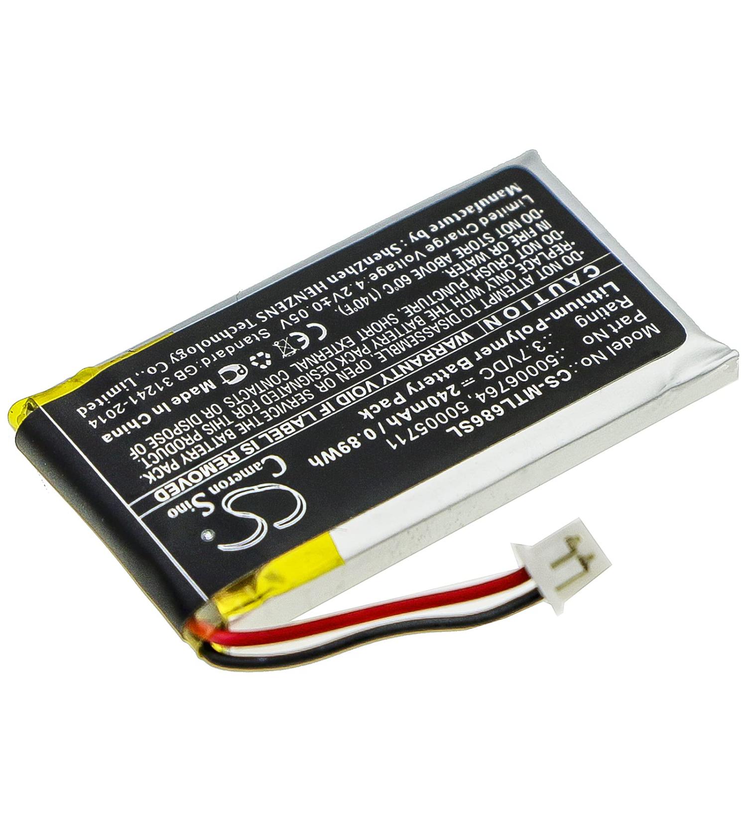 PRUVA 240mAh Battery for Mitel 6863i 6865 6865i 6867i 6869 6900 Series | Compatible Replacement P/N: 50005711 50006764 - Buy Online on GoSupps.com
