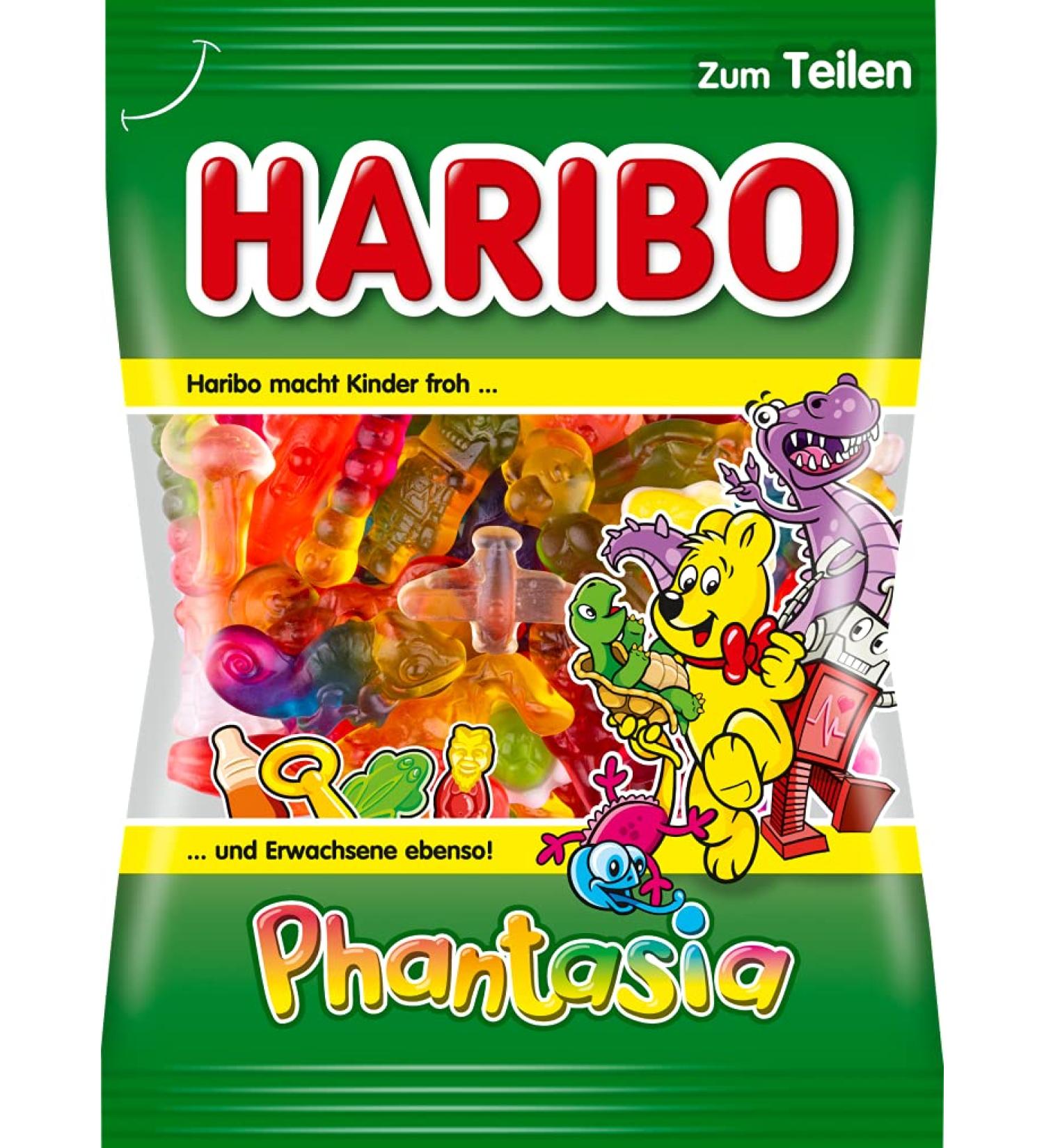 Haribo Phantasia Fantasia Fruit Gums Winegums Bears Sweets Bonbon In Bag 200 g - Buy Online on GoSupps.com