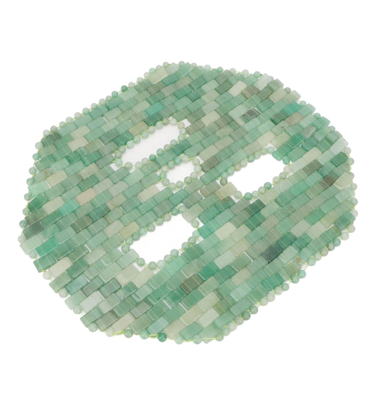 Jadestone Facial Cover & Moisturizing Mask | Green Aventurine Sheet Mask for Dark Circles & Spa Treatment - Buy Online on GoSupps.com