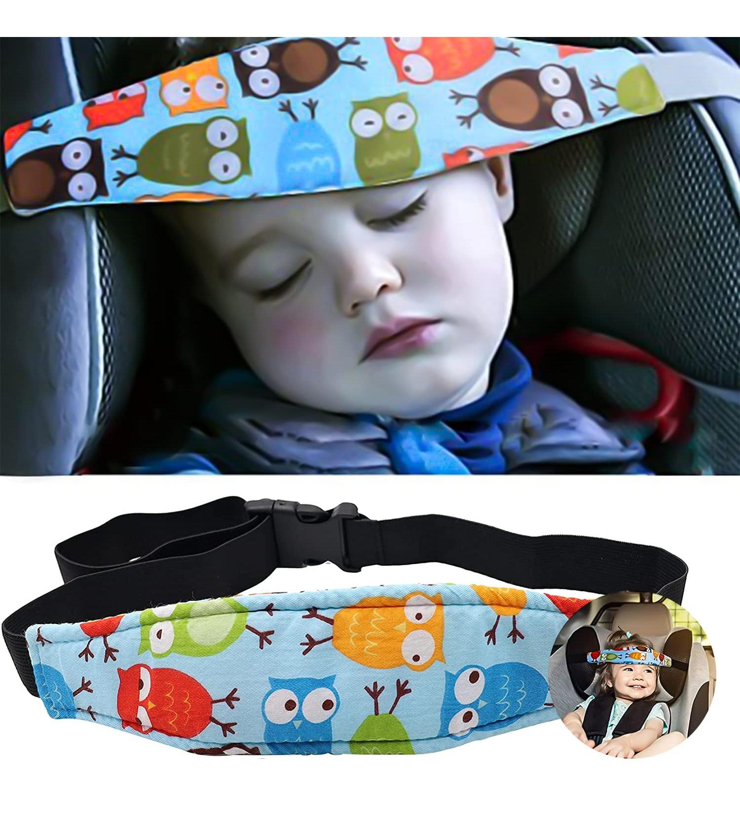 Adjustable Child Seat Headband | Head Protection for Baby Car Seats | Secure Fastening Strap for Prams & Car Seats - Buy Online on GoSupps.com