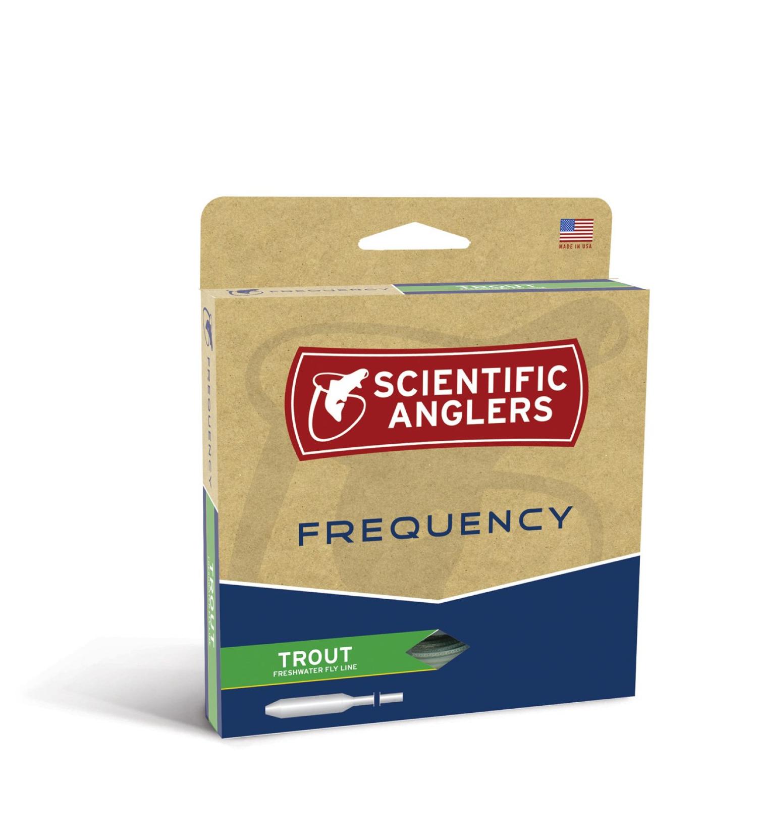 Scientific Anglers Buckskin Frequency Trout with Loop Mixed Color WF5F