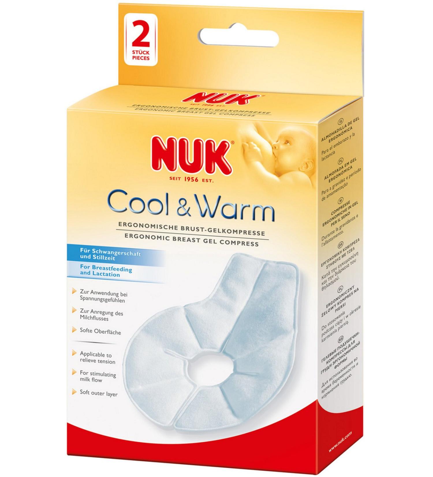 Breast Soothing Thermal Discs - NUK 2 Pieces