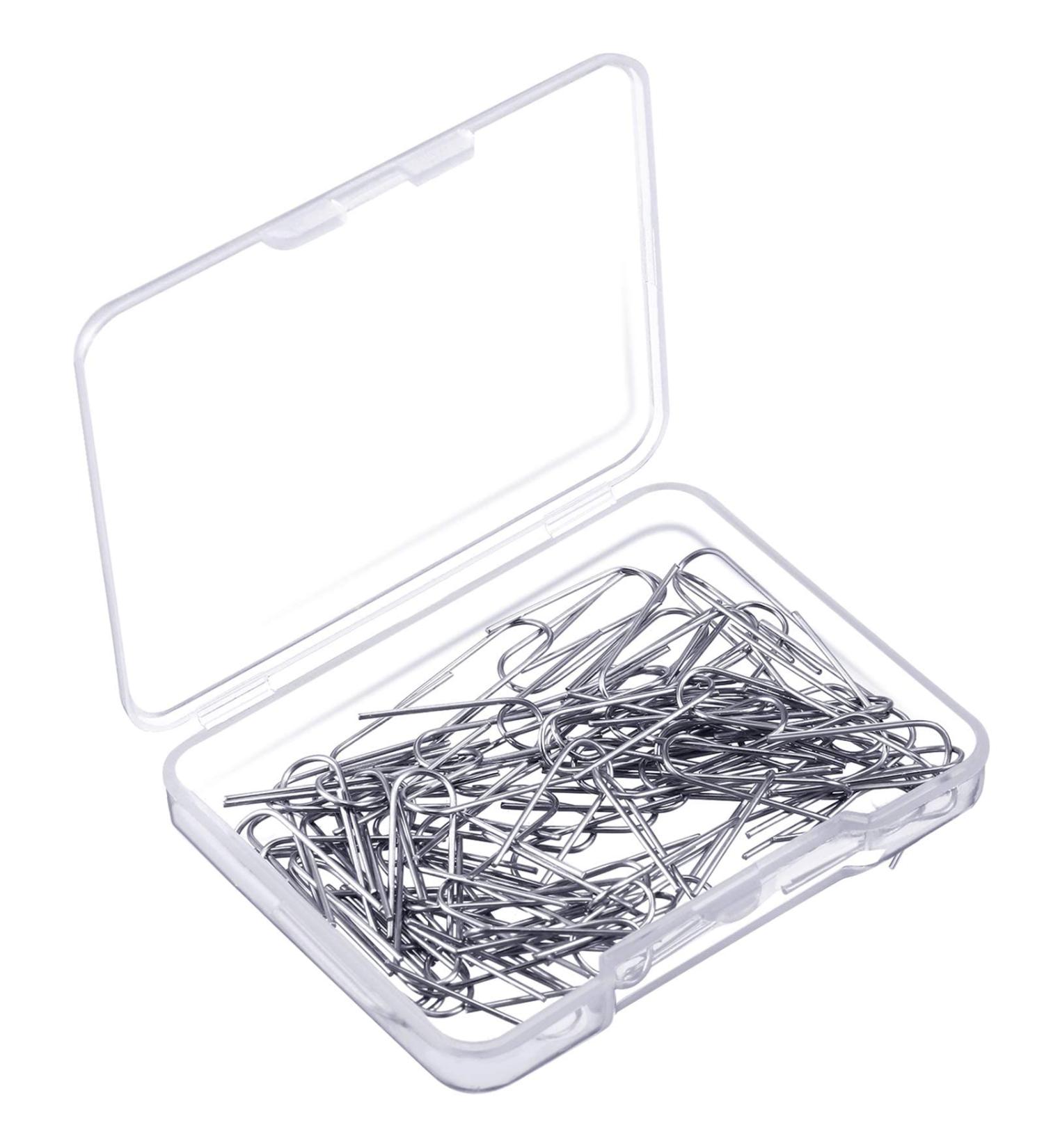 200pc High Temperature Nichrome Wire Jump Rings | 21 Gauge | Plastic Storage Box | U Hooks | Hobbyist DIY Pendant Ceramic Ornaments Glass Fusing - Buy Online on GoSupps.com