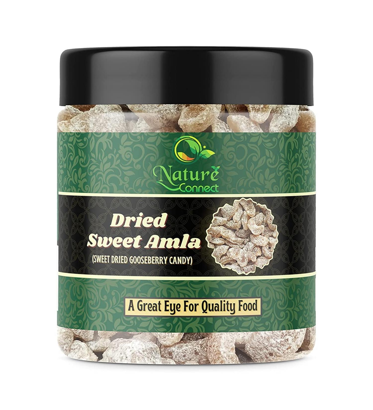 Nature Connect Dry Sweet Amla Candy 250 gm (Indian Gooseberry) Dried Amla Candy_Packing May Vary - Buy Online on GoSupps.com