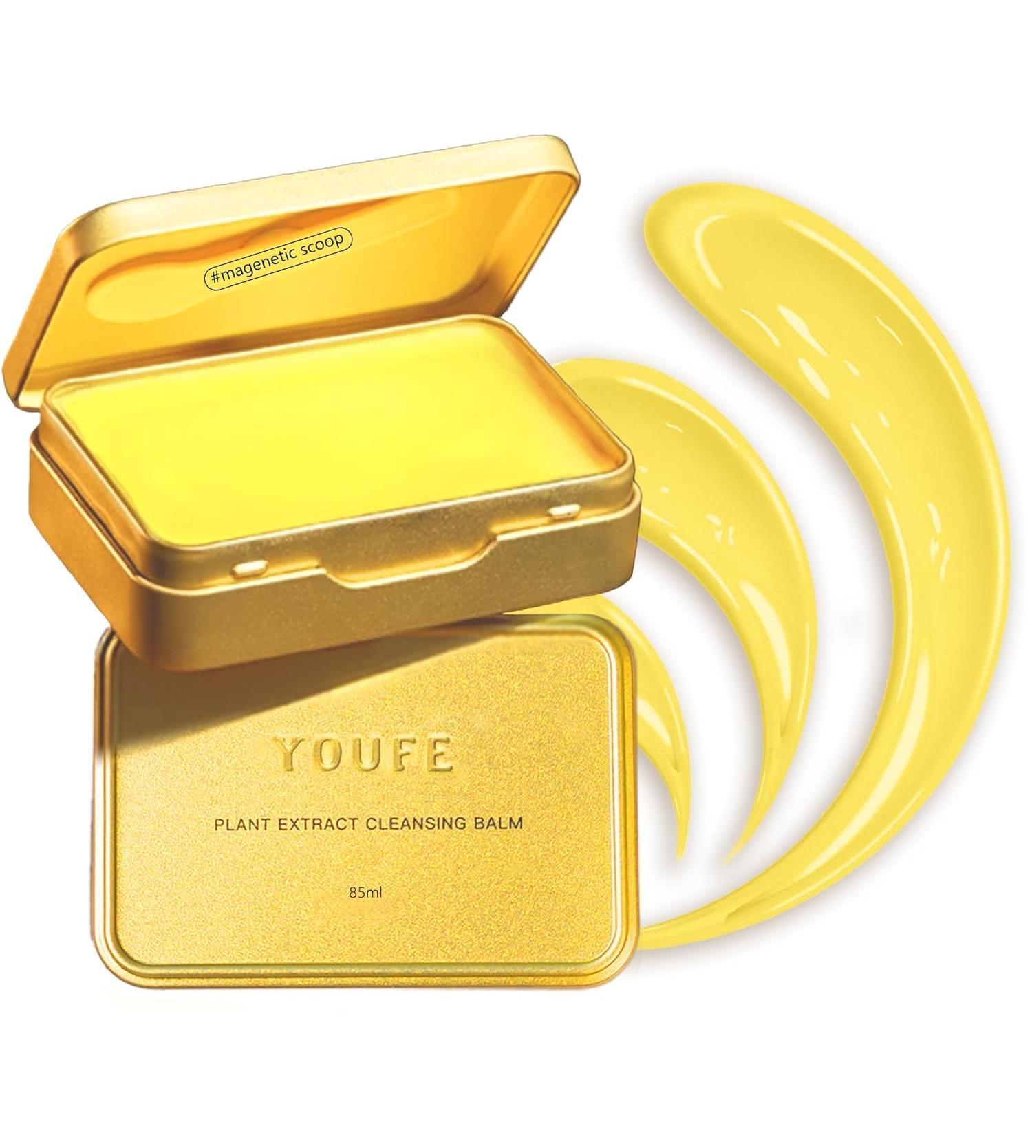 Cr mes d maquillantes - Baume d maquillant base d'huile - Hydratant - Beaut propre - V g talien - Bo te m tallique fine avec spatule magn tique - Convient tous les types de peau - Buy Online on GoSupps.com