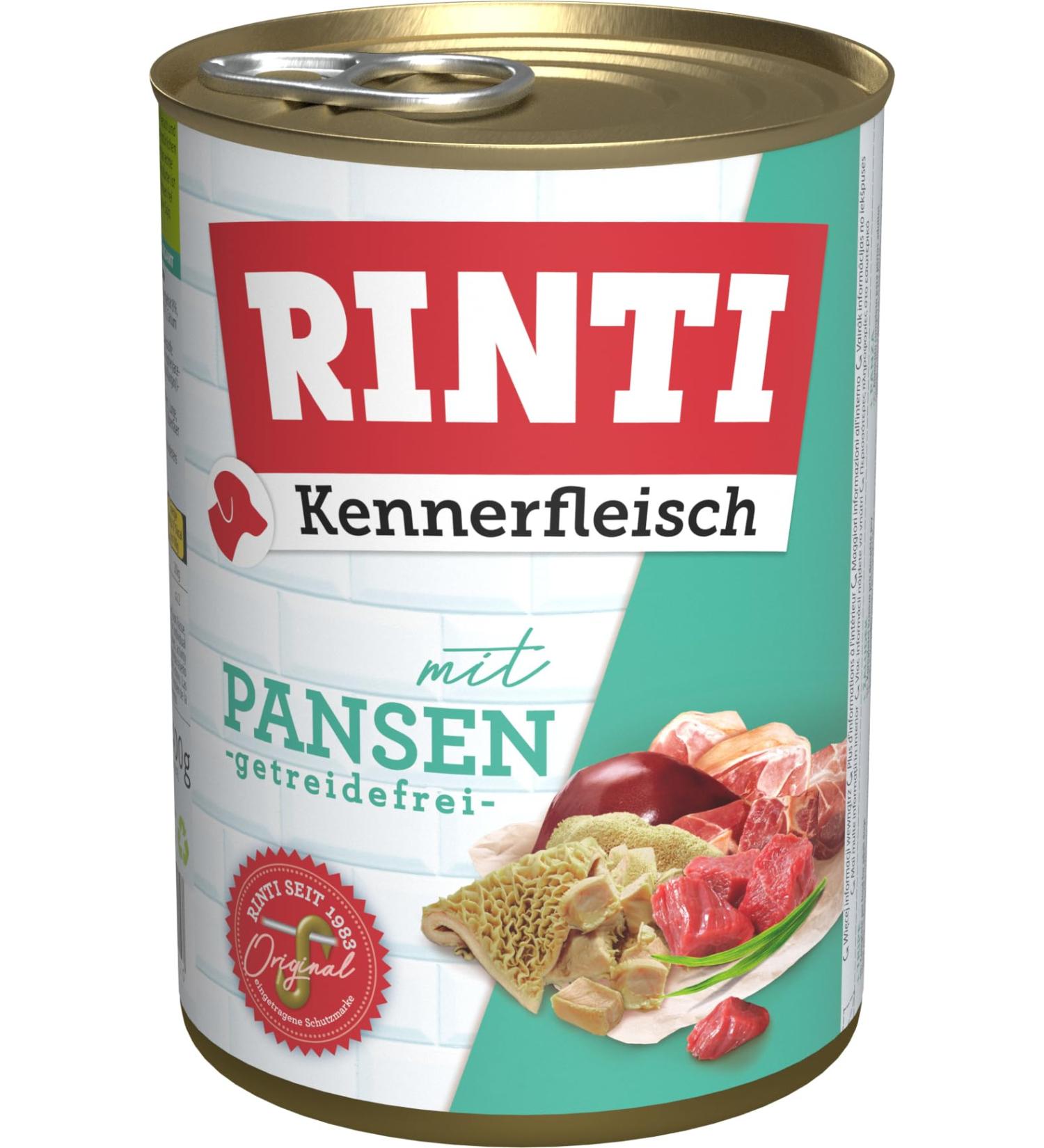 RINTI Connoisseur's Meat Pansen 12 x 400 g