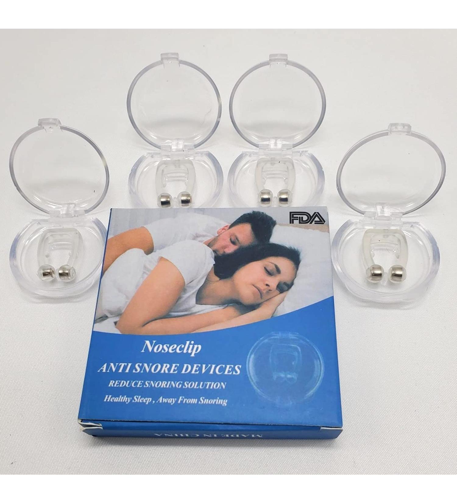 Xtreme 4 Pack Silicone Magnetic Anti Snoring Nose Clips - Sleep Aid - Buy Online on GoSupps.com