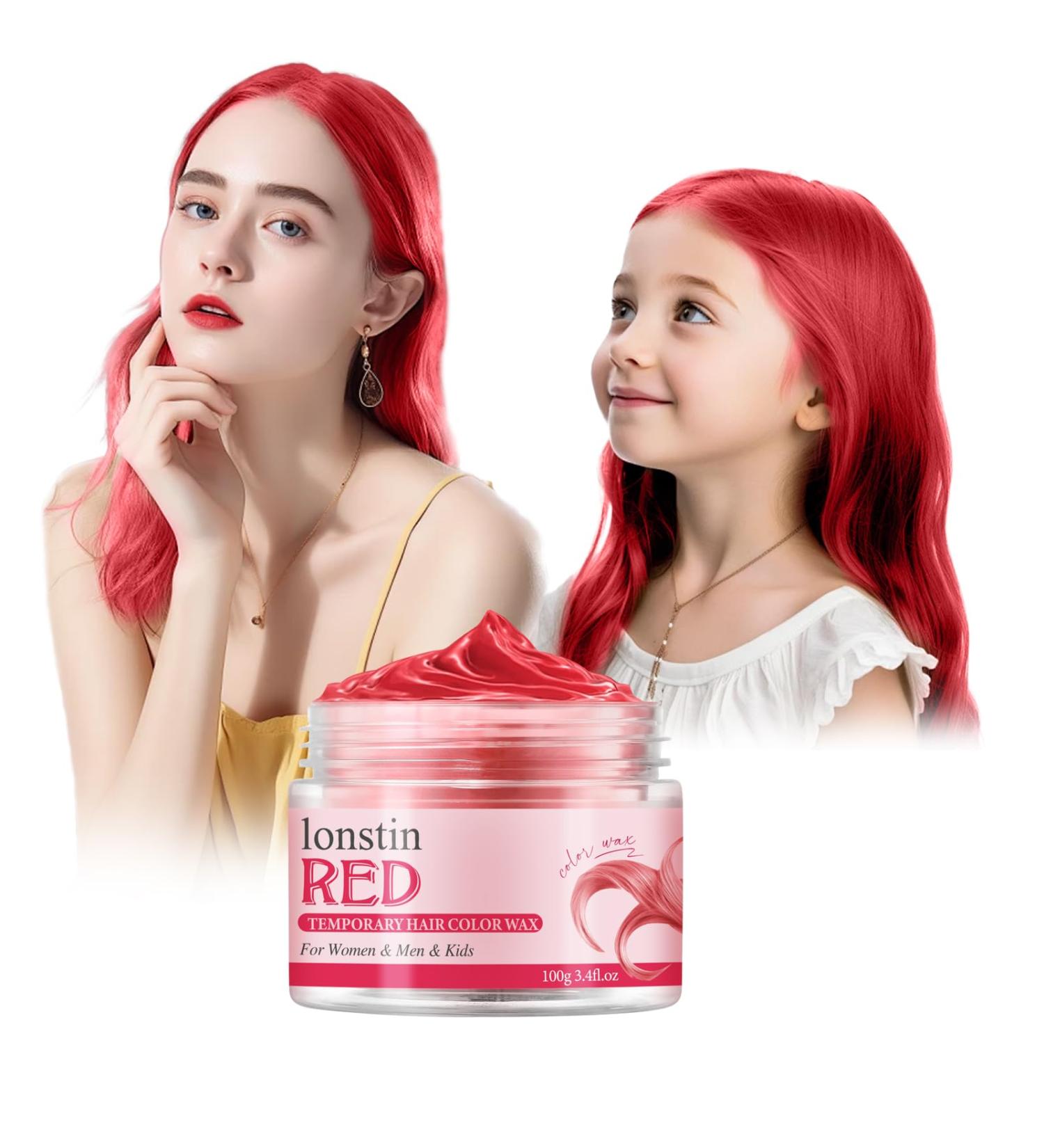 Washable Temporary Hair Color for Kids - Denim Blue Hair Gel & Wax for Halloween Birthdays & Parties | Safe & Easy Application - Buy Online on GoSupps.com