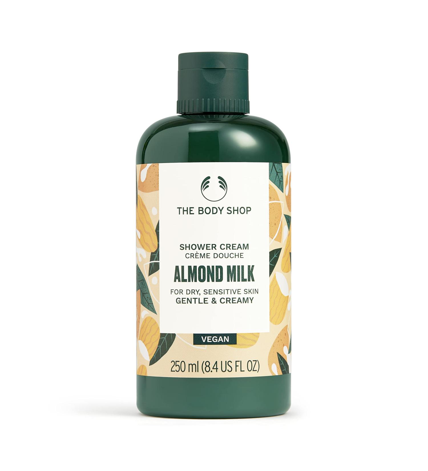 The Body Shop Almond Milk & Honey Shower Cream 8.4 oz (250ml) - Buy Online on GoSupps.com