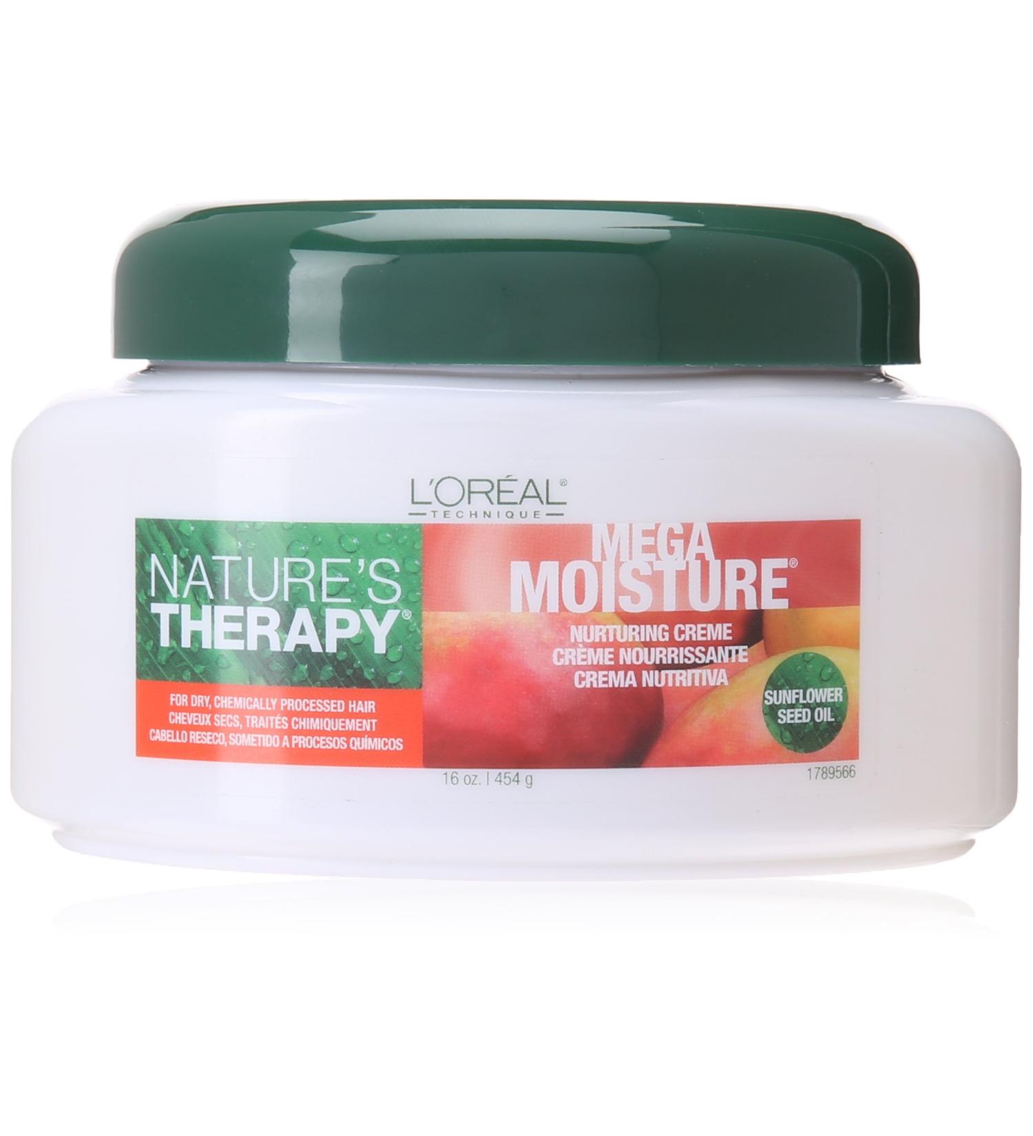 L'Oreal Paris Natures Therapy Mega Moisture Nurturing Creme  16 Ounce 16 Fl Oz (Pack of 1)