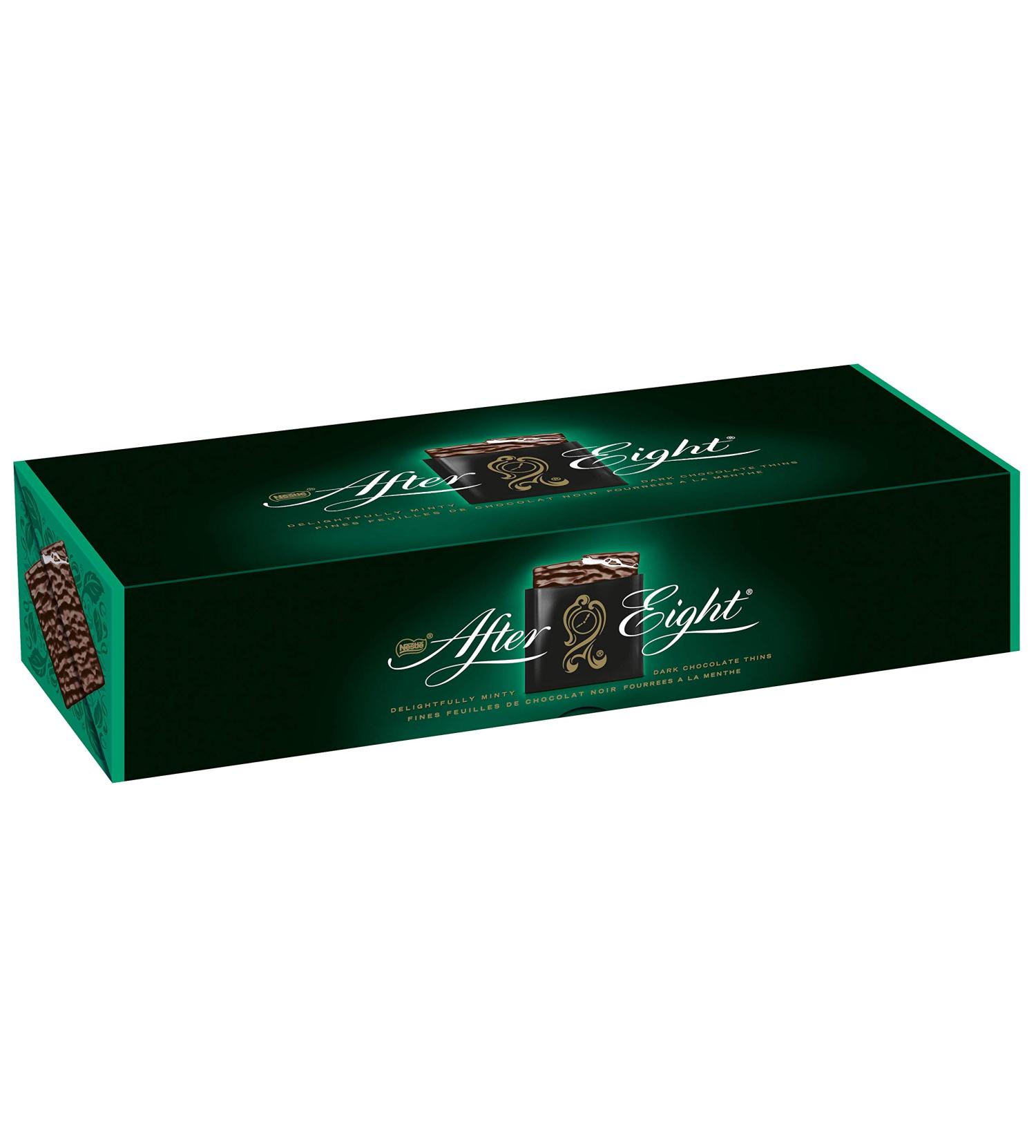 Nestl Christmas Chocolates AFTER EIGHT Mint - Assortment of mint filled chocolates - Box of 800g - Buy Online on GoSupps.com