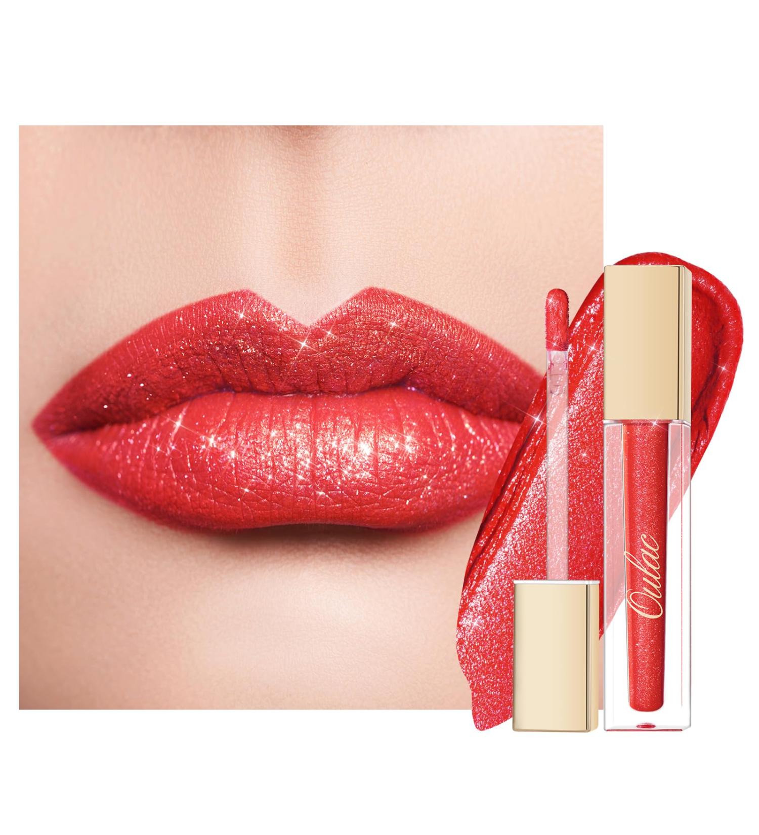 OULAC Matte Liquid Lipstick Long Lasting Lipstick Matte Finish Intense Color Lip Tint Infused with Vitamin E No Transfer Vegan 4.5ml (MS06) - Buy Online on GoSupps.com