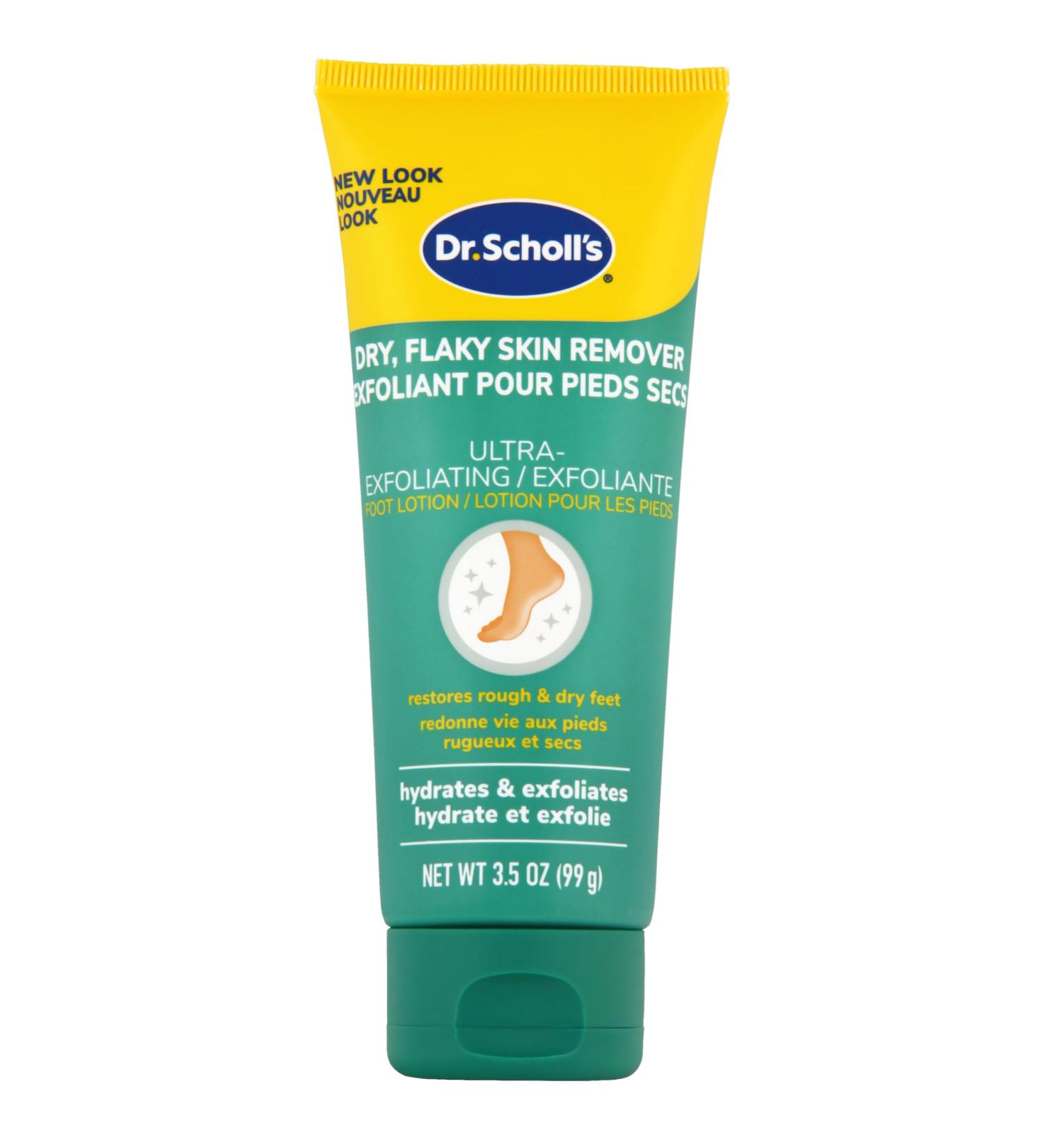 Dr. Scholl's Ultra Exfoliating Foot Cream Hydrates and Exfoliates Extremely Dry Skin 100 grams