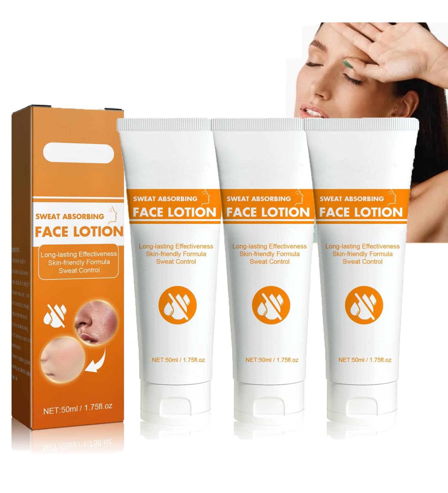  Orgrul Set of 3 antiperspirant lotions for the face forehead and scalp and facial oil control 50 ml - Buy Online on GoSupps.com