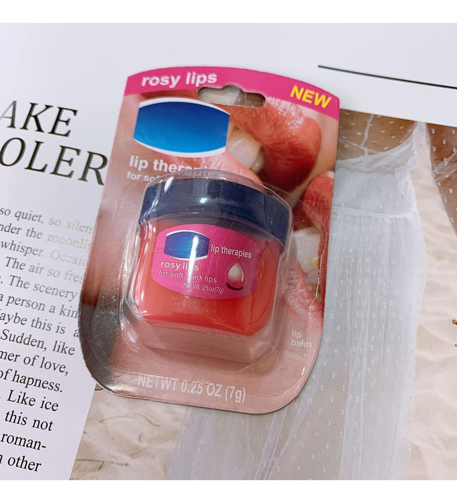 Verdant Touch Small Lip Balm Lip Balm Moisturize Nourish Long Lasting Hydration Lip Protector Pudding (Yellow)