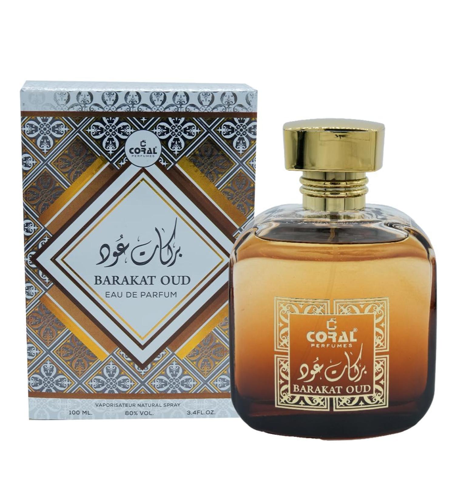 AARVVINTA CRAFT Barakat Oud Eau De Parfum 100ML Long Lasting Spray Aromatic Amber & Musk Blend - Buy Online on GoSupps.com