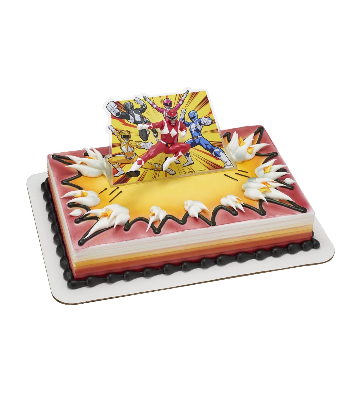 DECOPAC Power Rangers It's Morphin Time DecoSet Cake Decoration Topper 3" 20746 - Buy Online on GoSupps.com