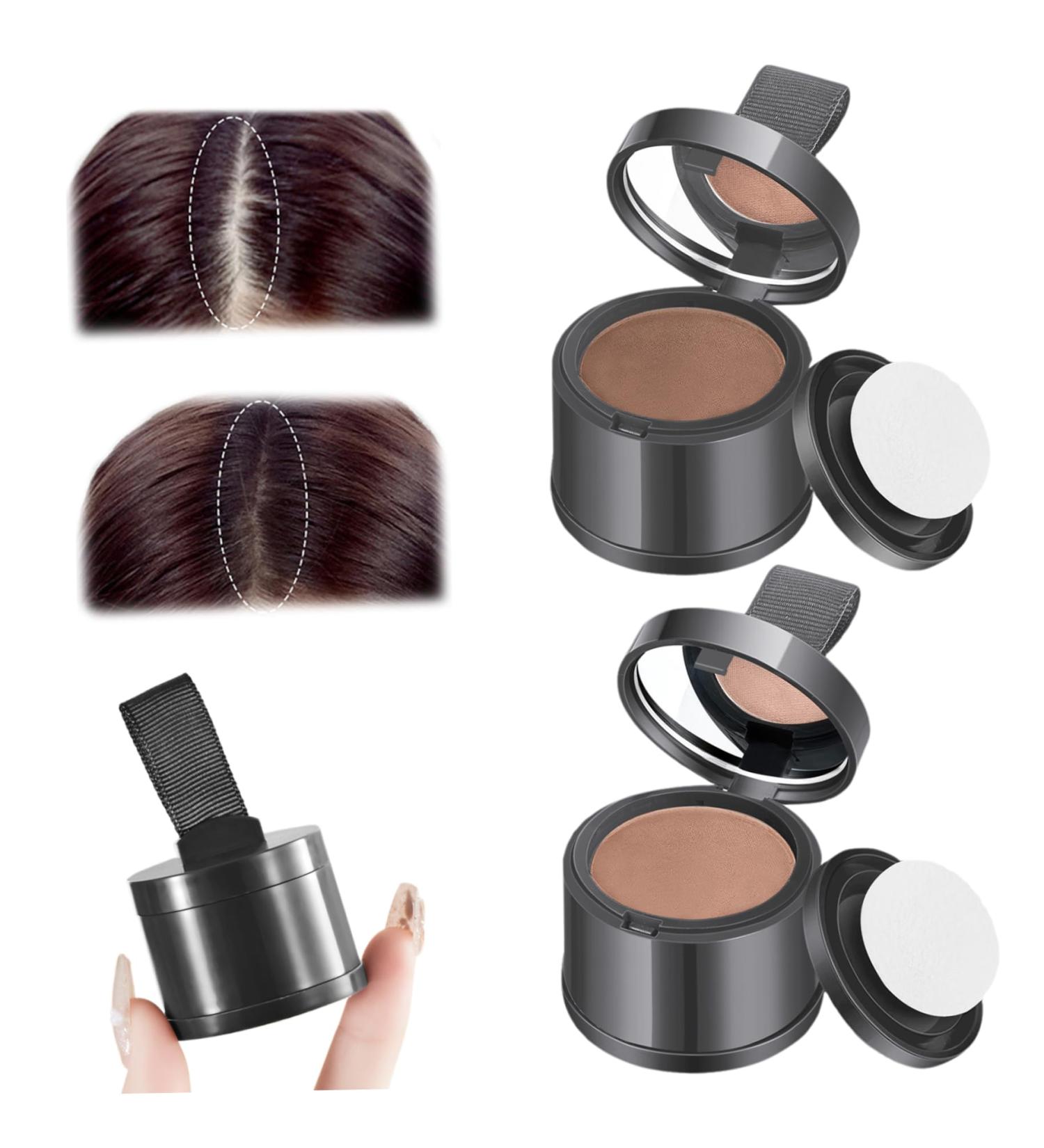 Premium Hair Chalk & Mascaras | Root Touch Up Powder for Dark & Light Brown Hair | Water & Sweat Resistant Concealer for Thinning Hair - Buy Online on GoSupps.com