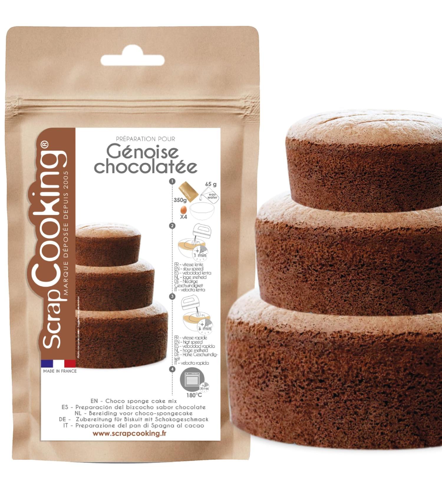Scrapcooking Chocolate Sponge Cake Preparation - Buy Online on GoSupps.com