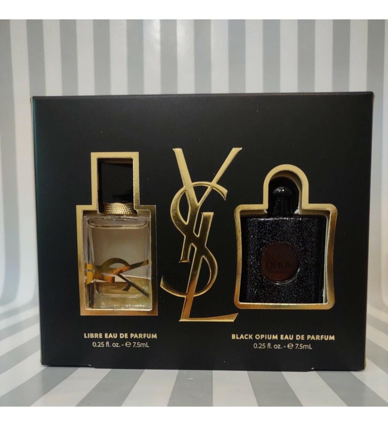 Mini Black Opium & Libre Eau de Parfum Duo 0.25oz each