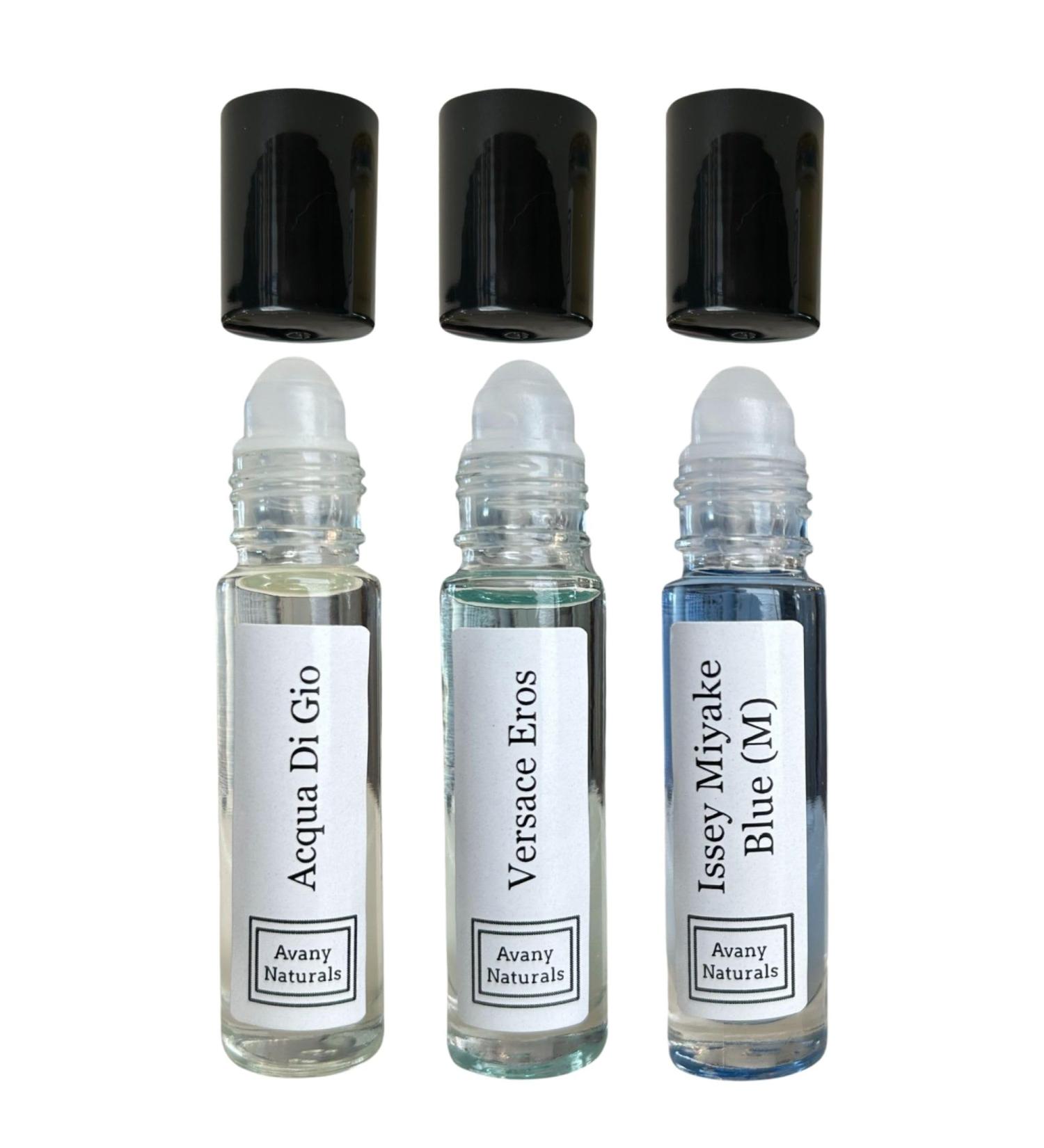 Fresh Trio Mens Fragrance Men Cologne Concentrated fragrances Roll on Body Oil for Men Perfume Oil Alcohol Free Fragrance Gift For Men (Fresh Collection) Mens Set #6 - Buy Online on GoSupps.com
