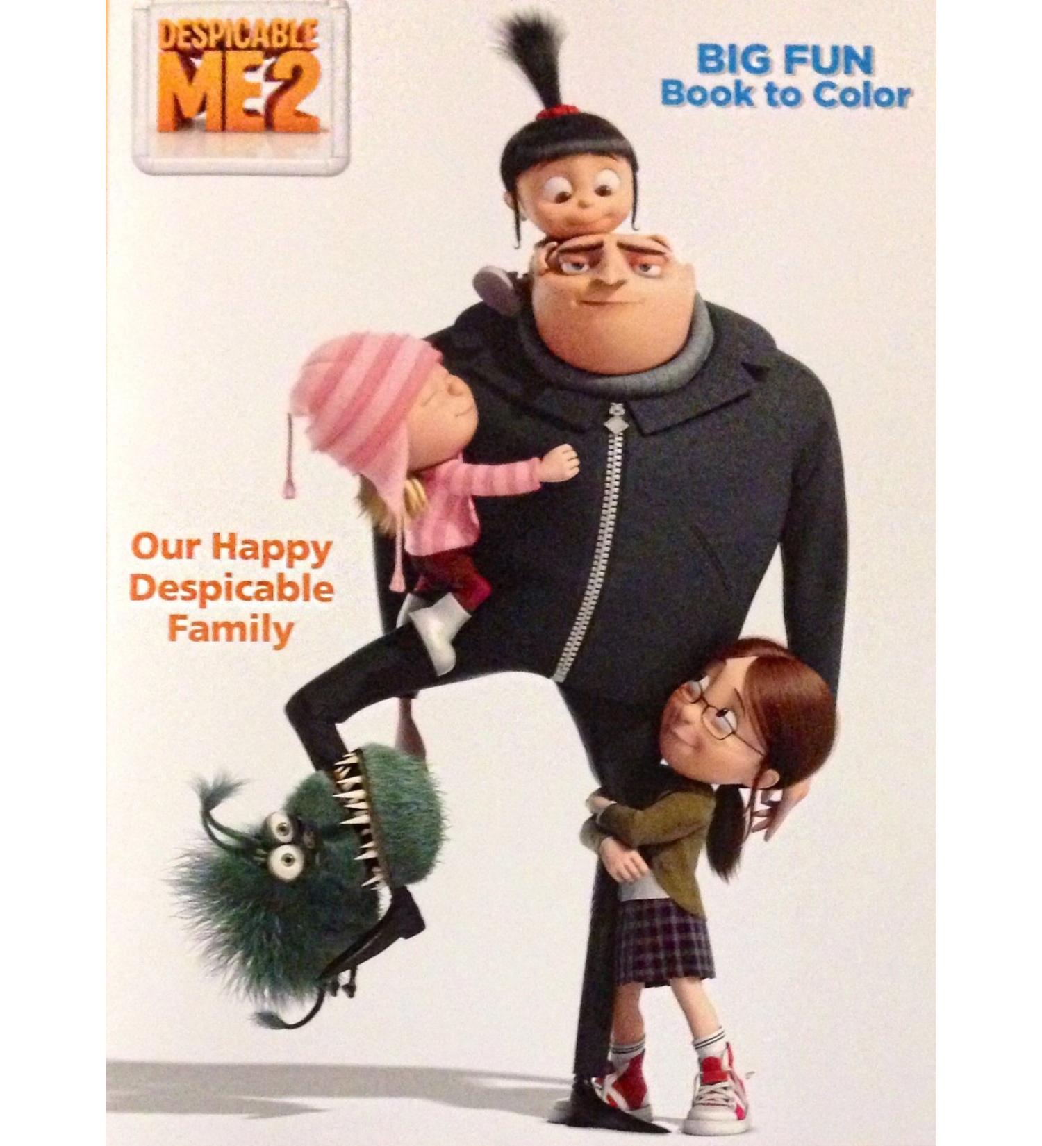 Despicable Me 2 Our Happy Despicable Family Coloring Book