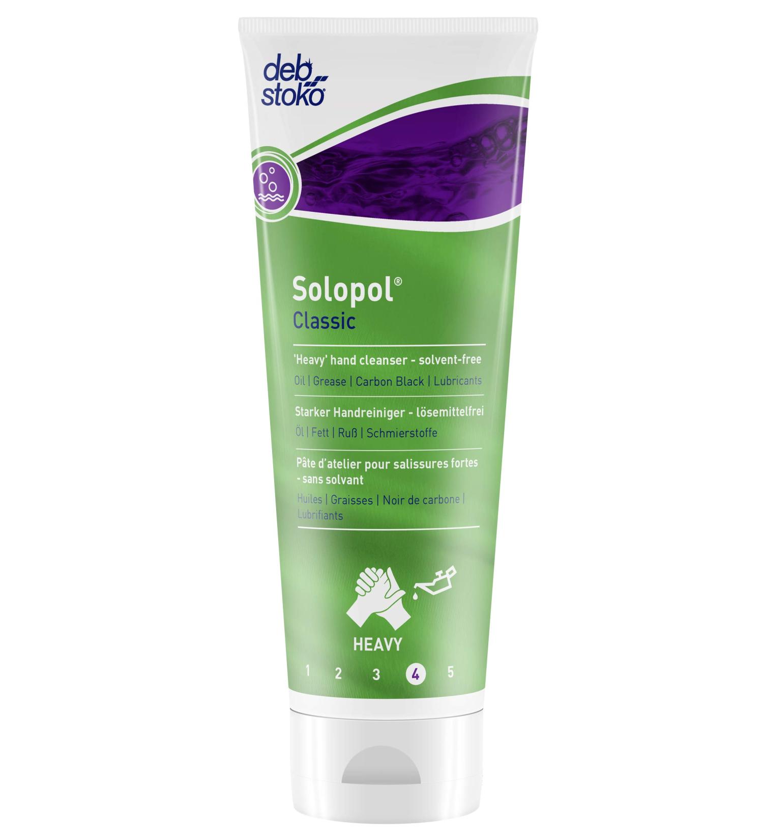 Stoko Solopol Classic Hand Cleansing Paste Soap and Solvent Free 250ml