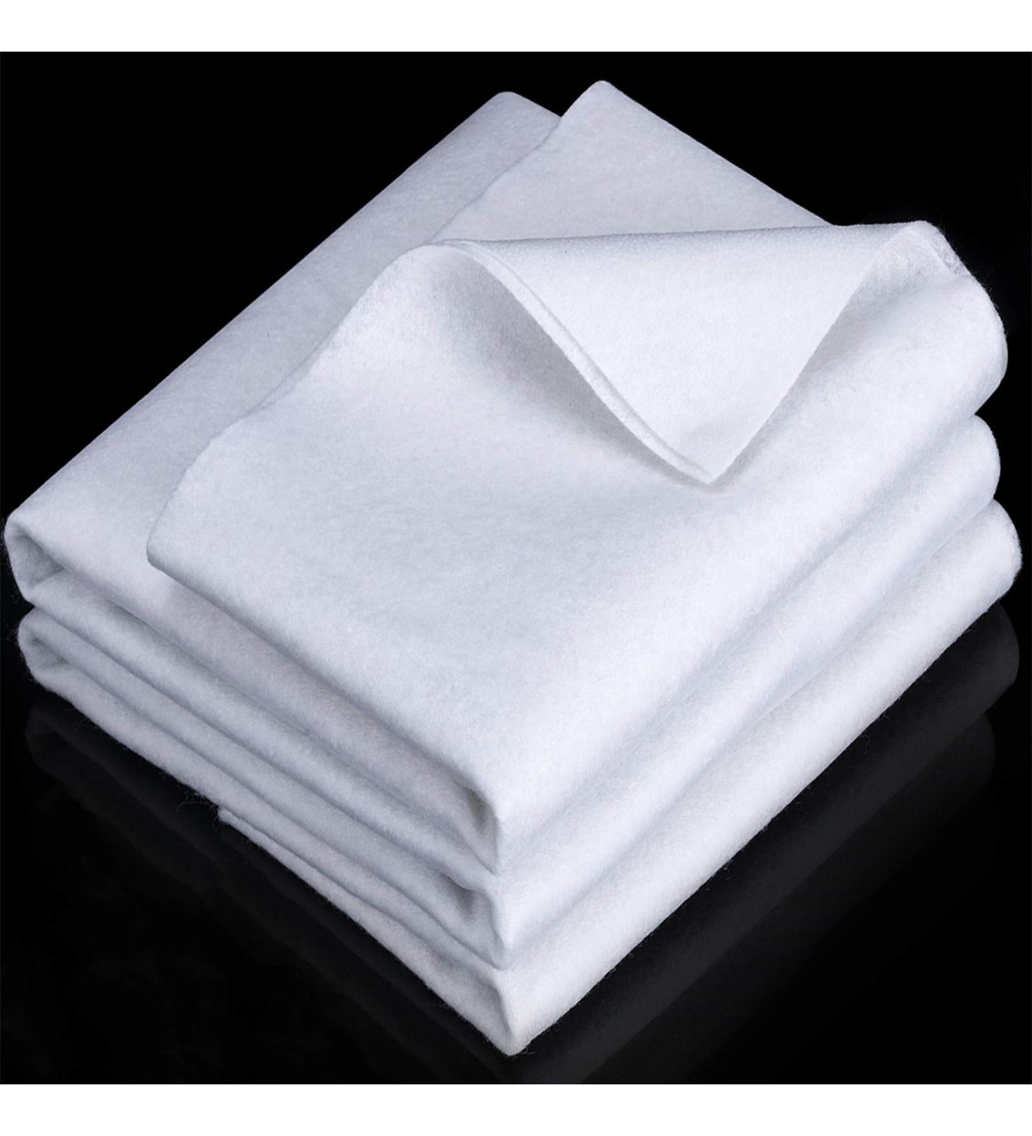 Fusible Fleece Interfacing - 2 Pack, 20 x 108 Inch - Iron On Batting for Sewing, Quilting, Crafting - DIY Tote Bags, Home Decor - White Foam Stabilizer - Buy Online on GoSupps.com
