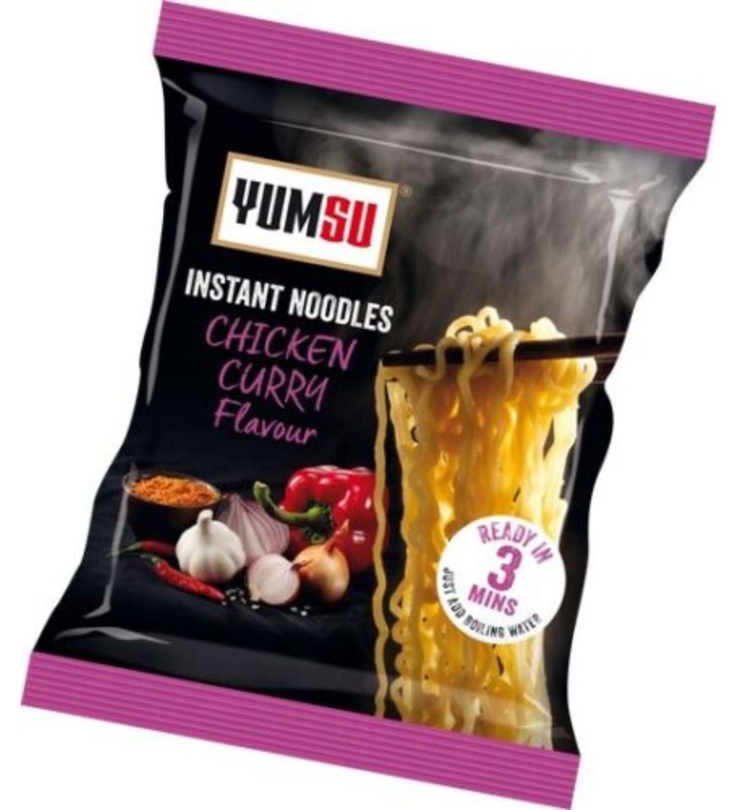 Chicken curry Flavour instant noodles pack of 10.