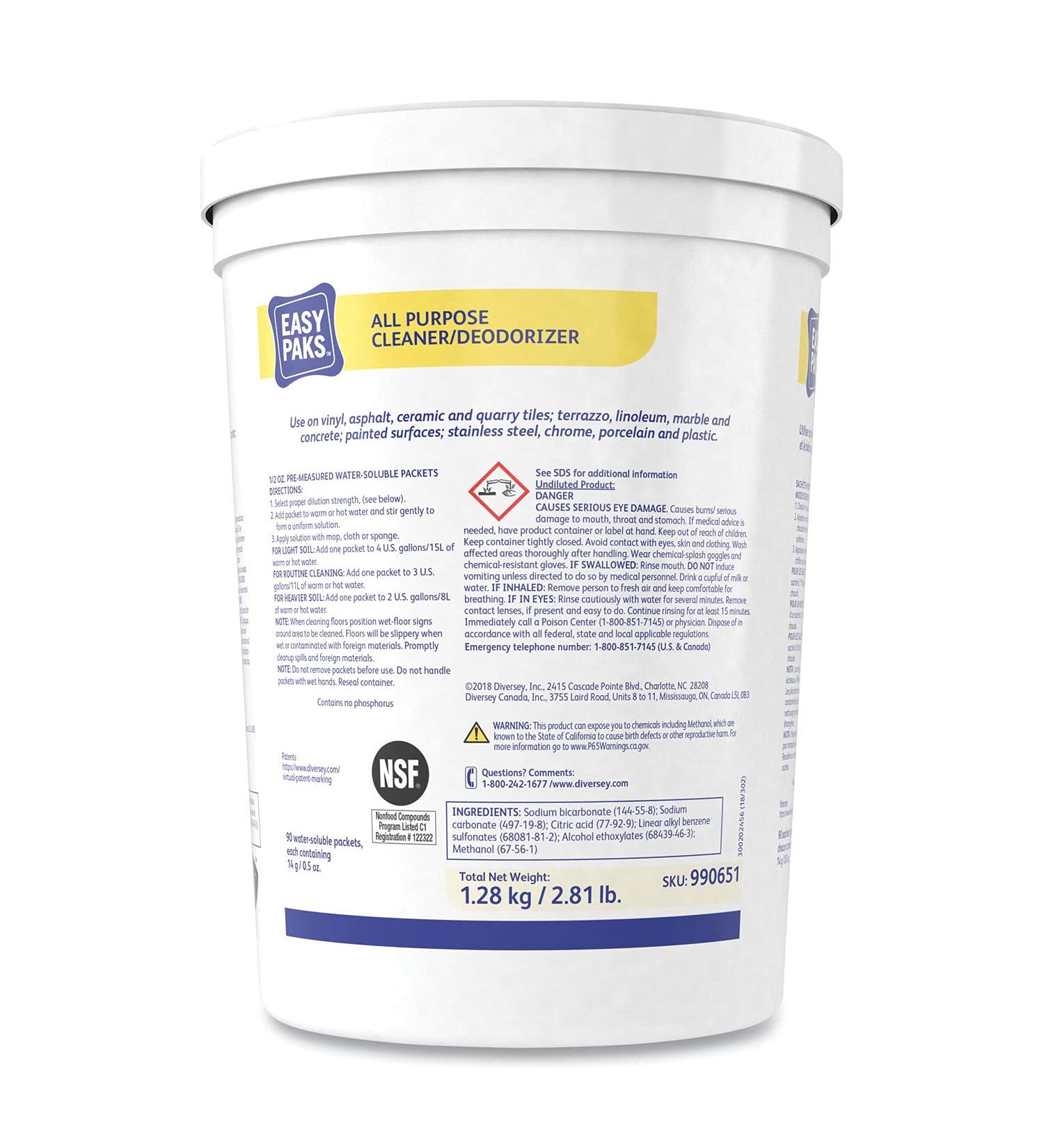 Easy Paks All-Purpose Cleaner/Deodorizer CLEANER ESY PKS ALL-PRPS